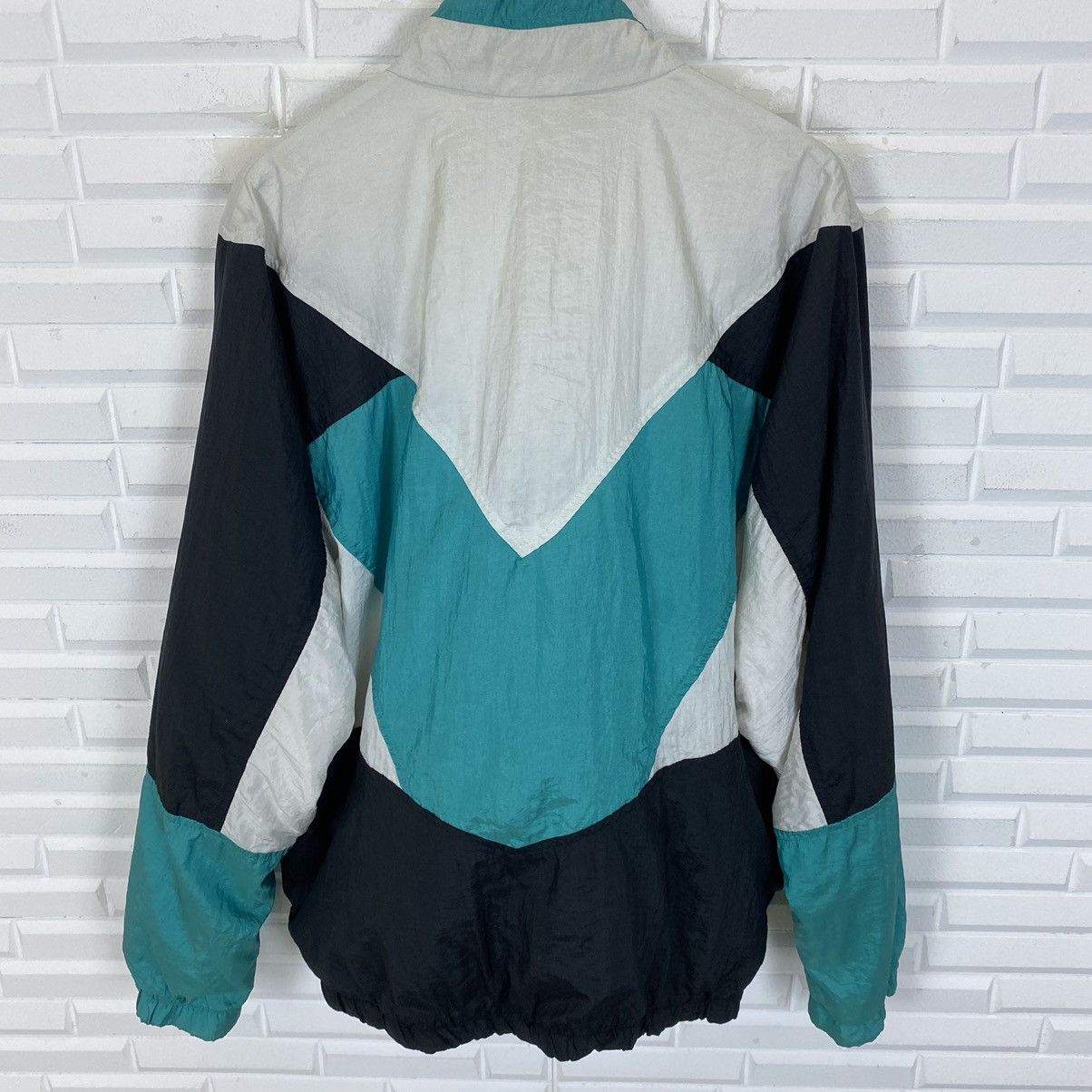 Nike × Vintage VINTAGE 90s NIKE ZIPPER JACKET Size US L / EU 52-54 / 3 - 8 Thumbnail