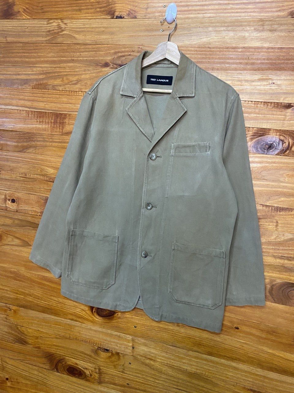 Japanese Brand × TED LAPIDUS Vintage Ted Lepidus Chore Khakis Jacket Made in Japan Size US S / EU 44-46 / 1 - 2 Thumbnail