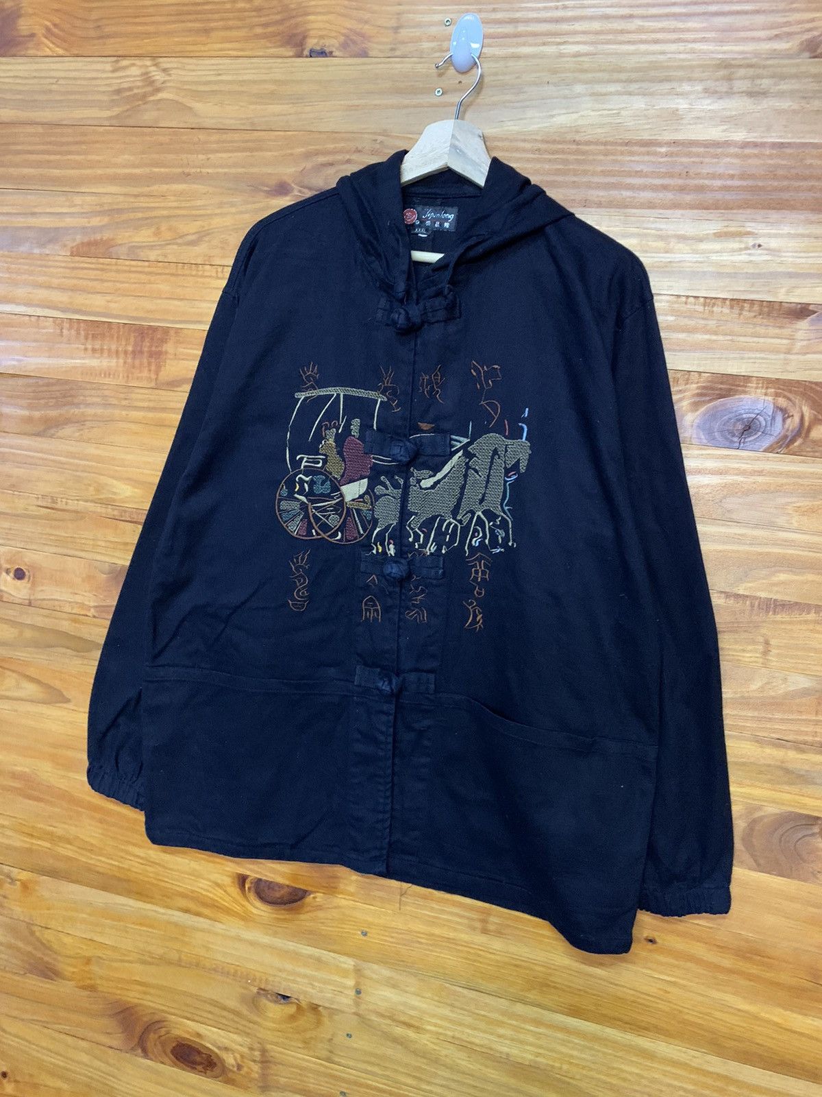 Japanese Brand Vintage Embroidered Japanese Traditional Motive Jacket Size US L / EU 52-54 / 3 - 2 Thumbnail