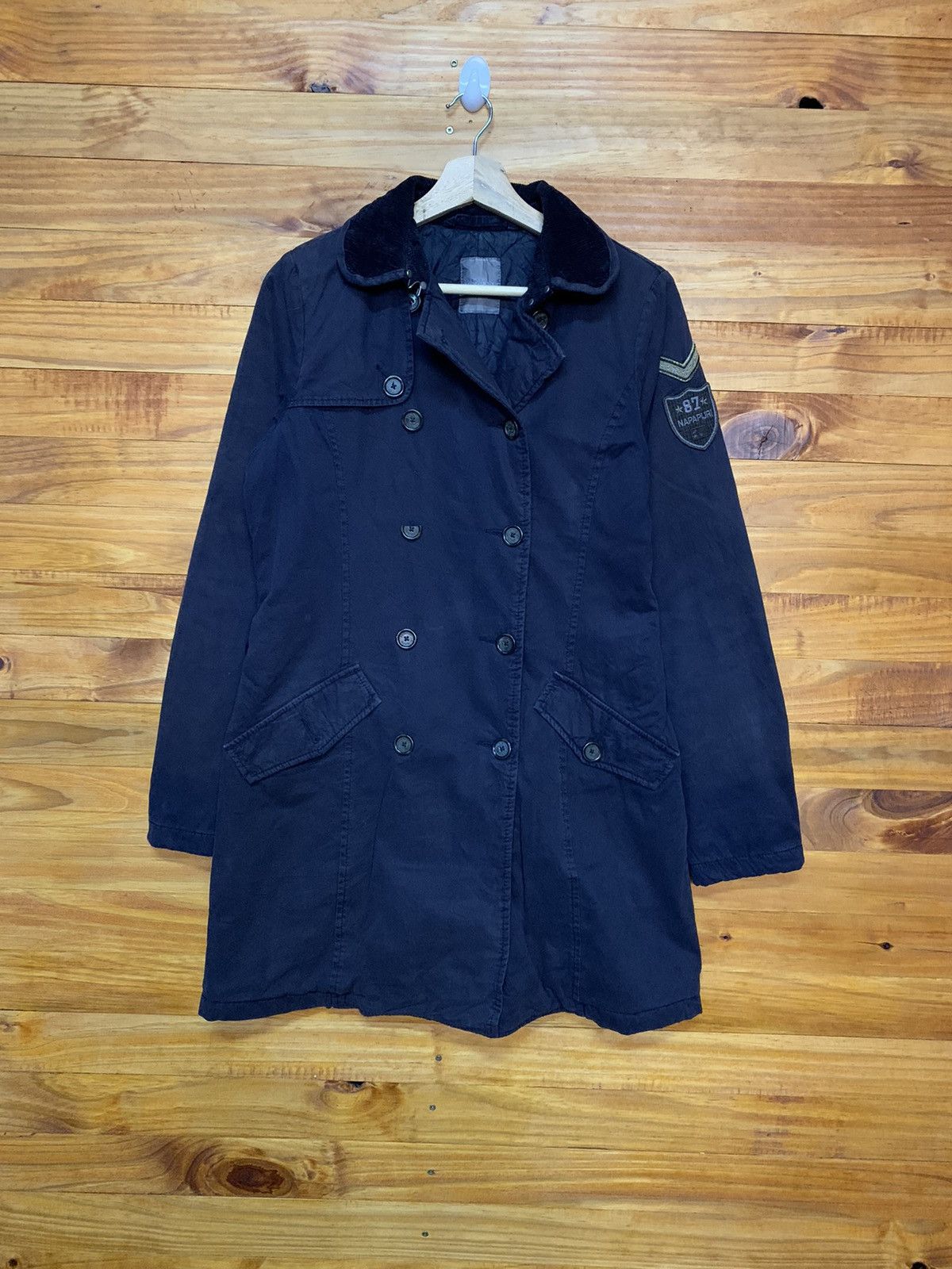 Napapijri Napajiri Double Breast Trench Coat Size US S / EU 44-46 / 1 - 1 Thumbnail