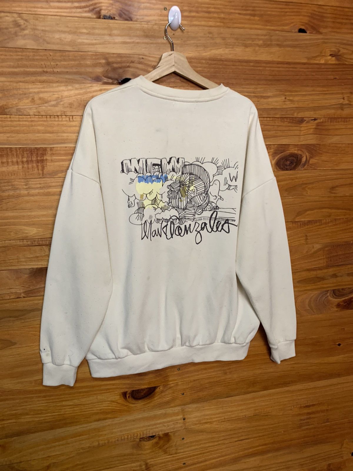 Other Mark Gonzales Gravity Skateboard Sweatshirt Size US XL / EU 56 / 4 - 3 Thumbnail