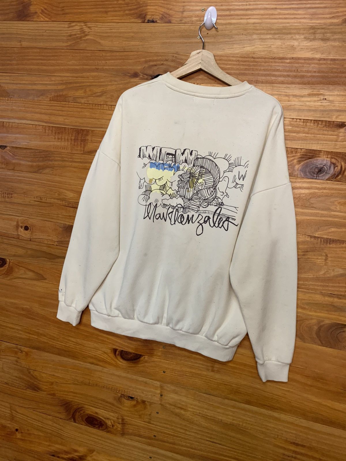 Other Mark Gonzales Gravity Skateboard Sweatshirt Size US XL / EU 56 / 4 - 2 Thumbnail