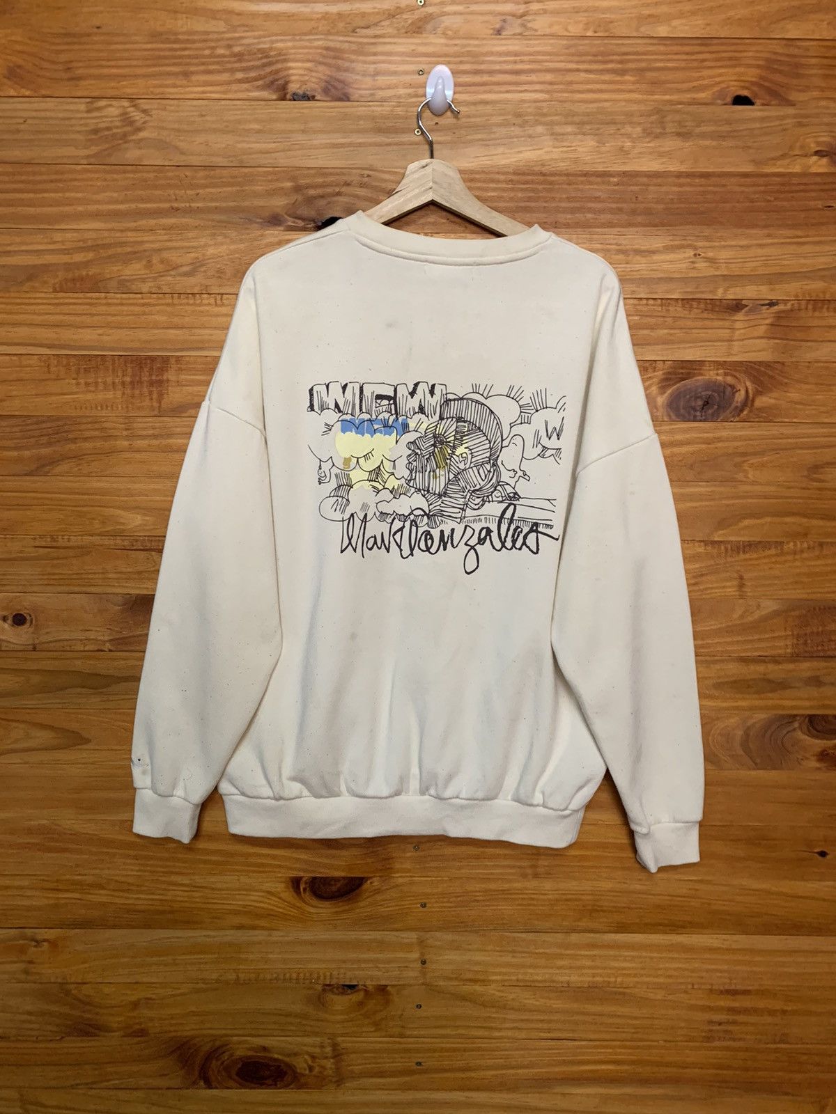 Other Mark Gonzales Gravity Skateboard Sweatshirt Size US XL / EU 56 / 4 - 1 Thumbnail