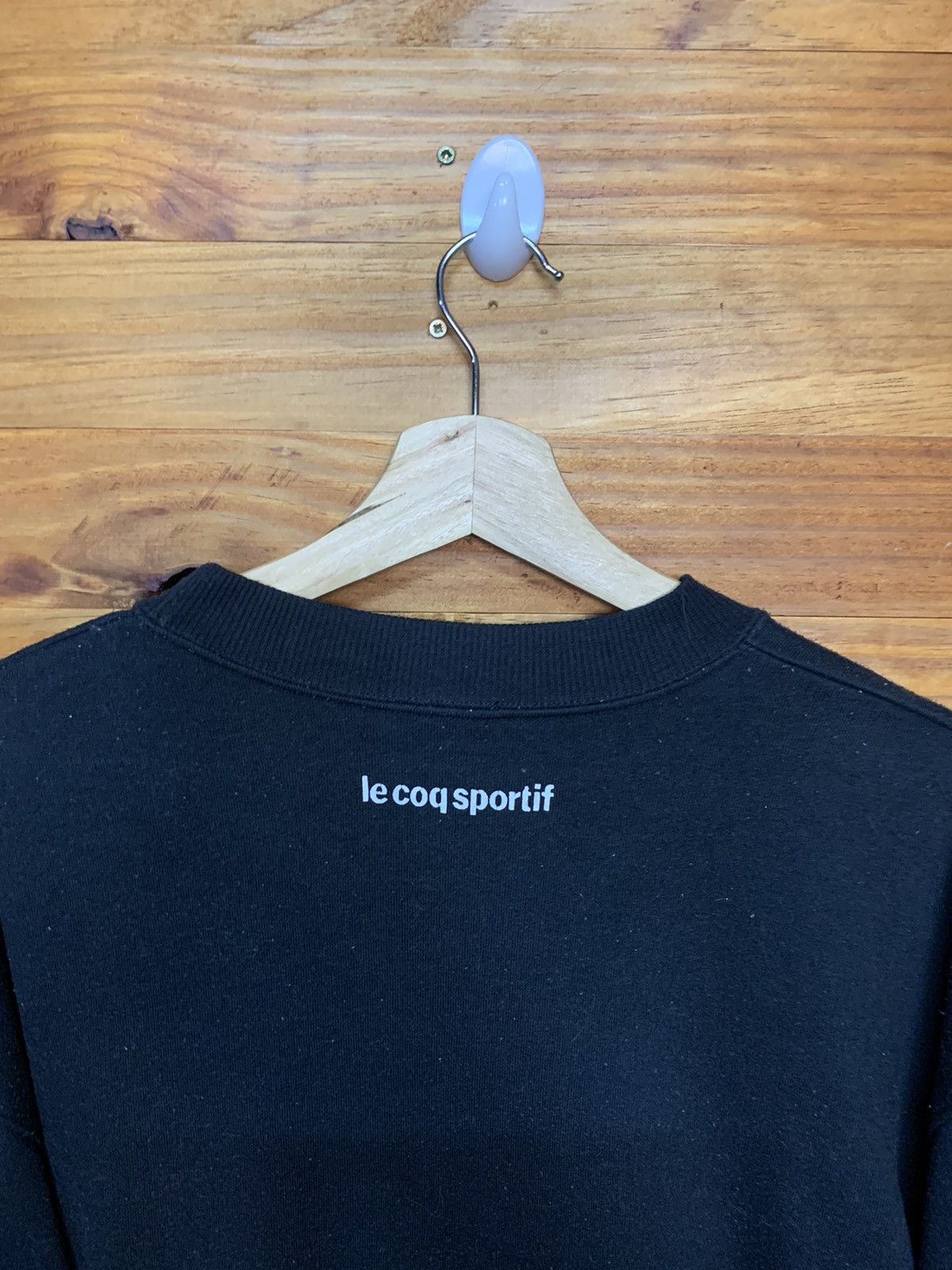 Le Coq Sportif × Vintage Vintage Lecoqsportif Big Logo Sweatshirt Size US L / EU 52-54 / 3 - 6 Thumbnail