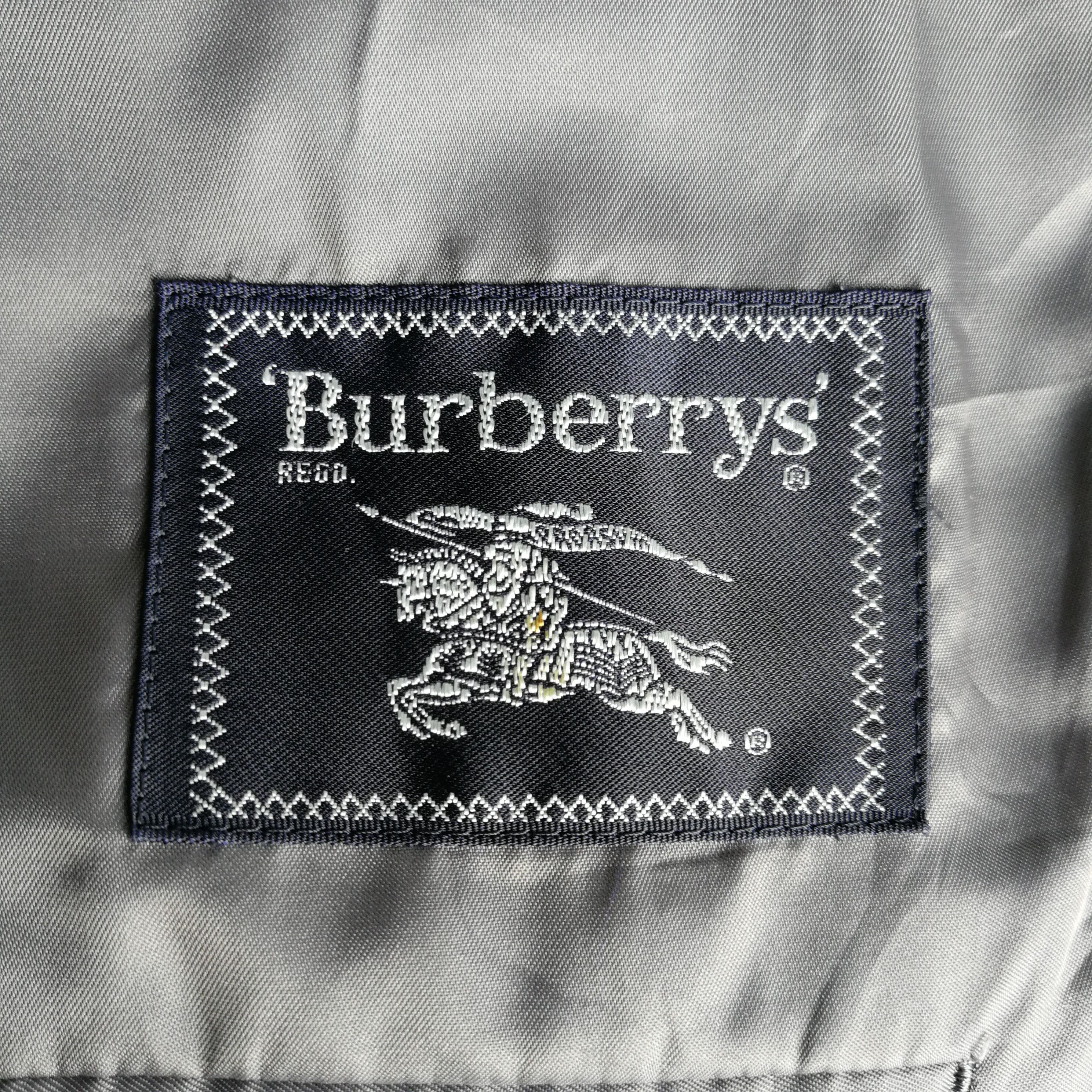 Burberry × Vintage 🔥Vintage Burberry Blazer Coat Jacket Size 38L - 6 Thumbnail