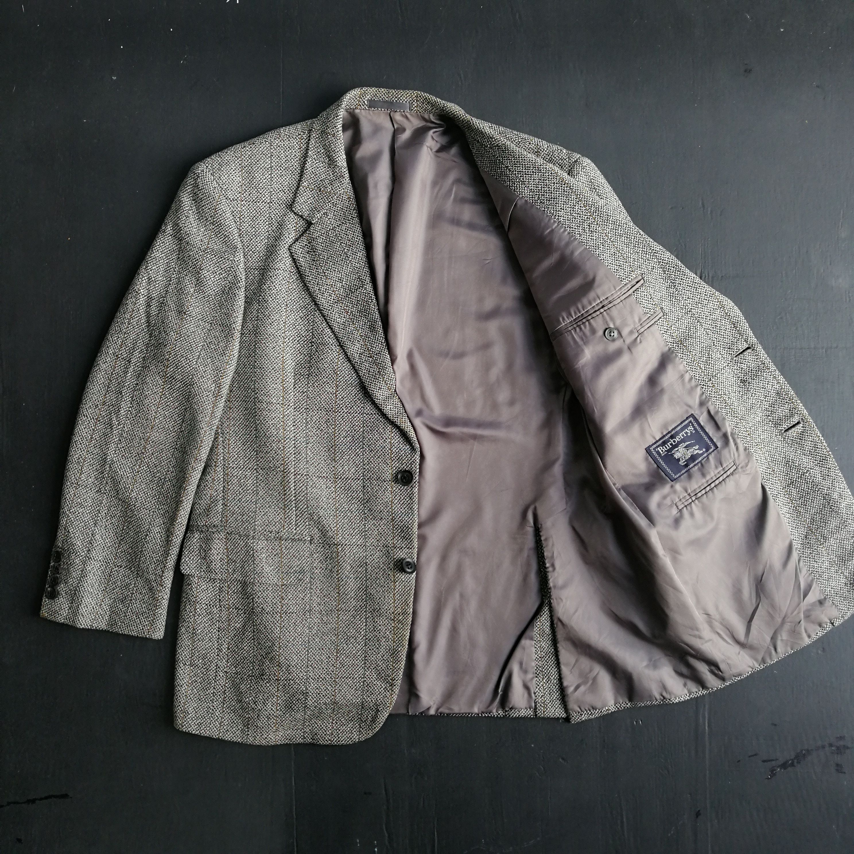 Burberry × Vintage 🔥Vintage Burberry Blazer Coat Jacket Size 38L - 2 Thumbnail