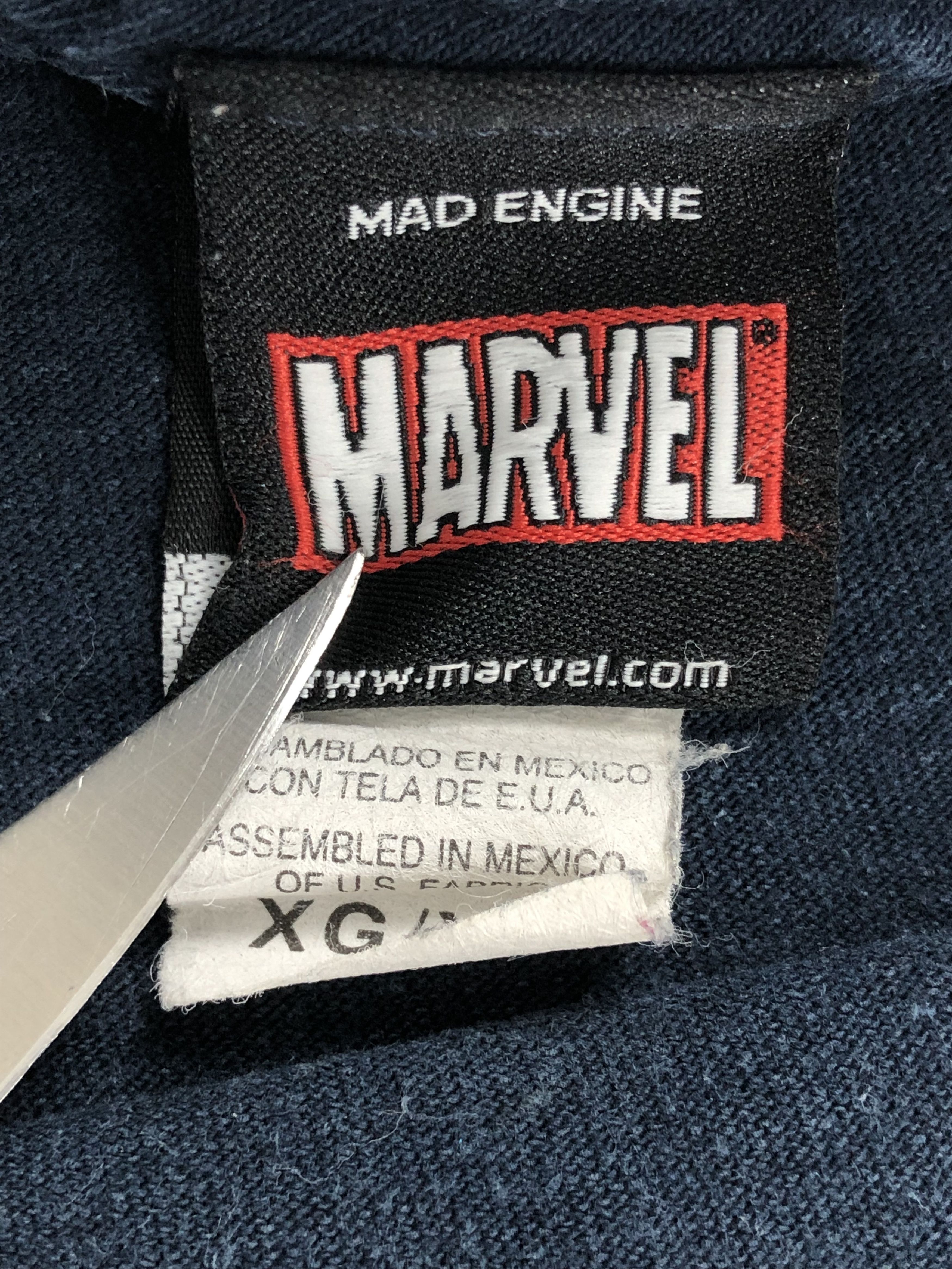 DC Comics Vintage 00s Marvel Spider Man Iron Man Captain America Size US XL / EU 56 / 4 - 9 Thumbnail