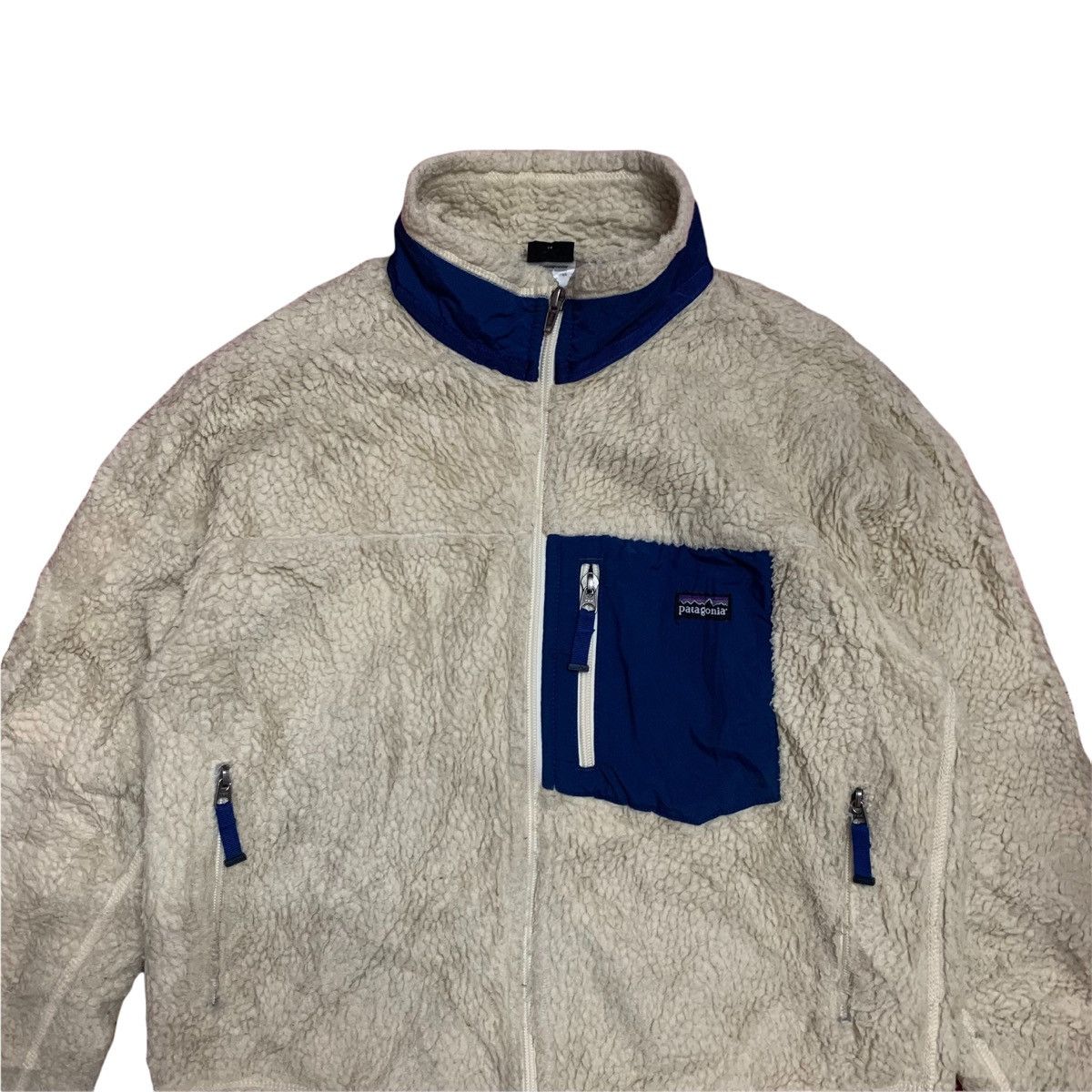 Patagonia Vintage Patagonia Retro X Deep Pile Fleece Jacket (Kids XL) Size US XXS / EU 40 - 4 Thumbnail