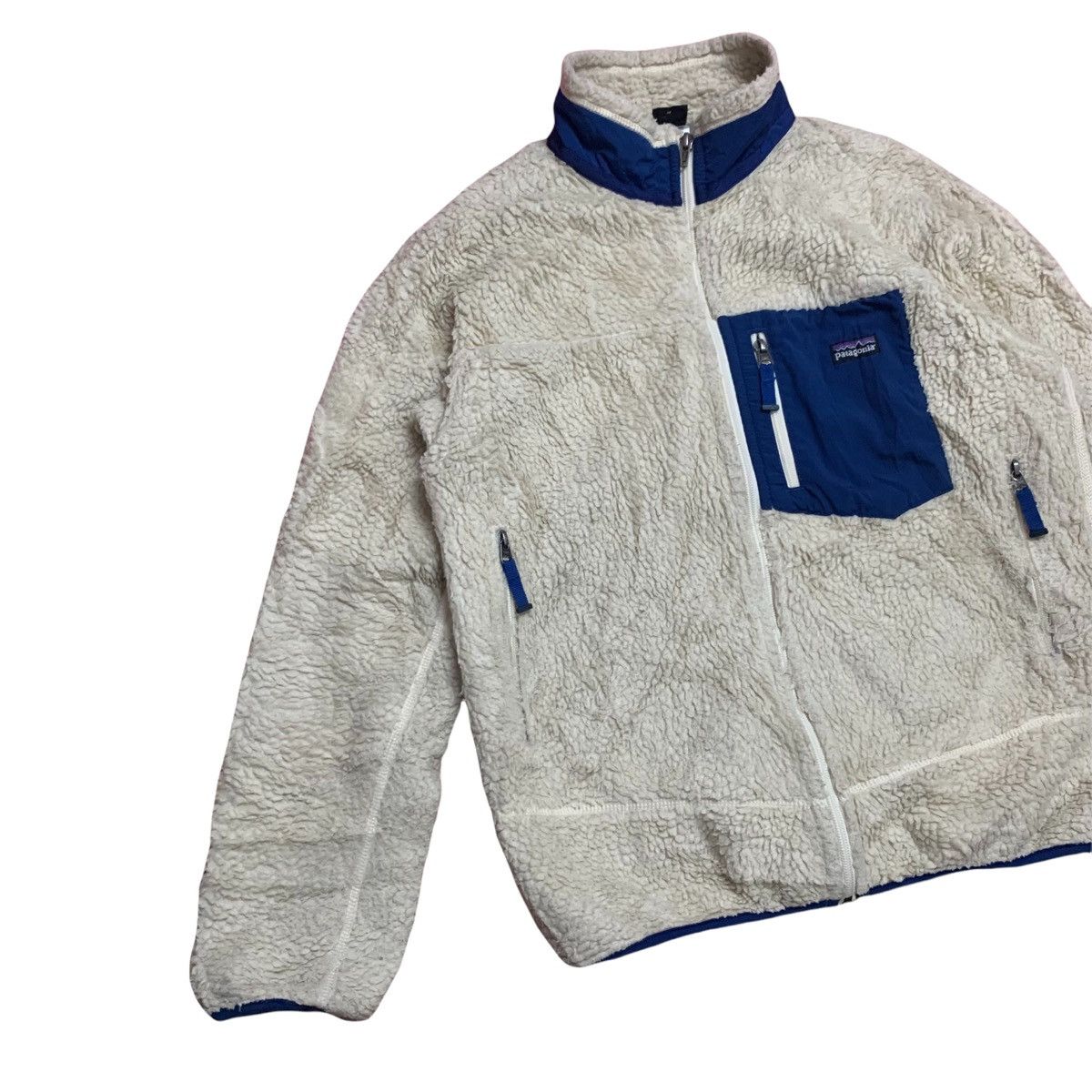 Patagonia Vintage Patagonia Retro X Deep Pile Fleece Jacket (Kids XL) Size US XXS / EU 40 - 2 Thumbnail