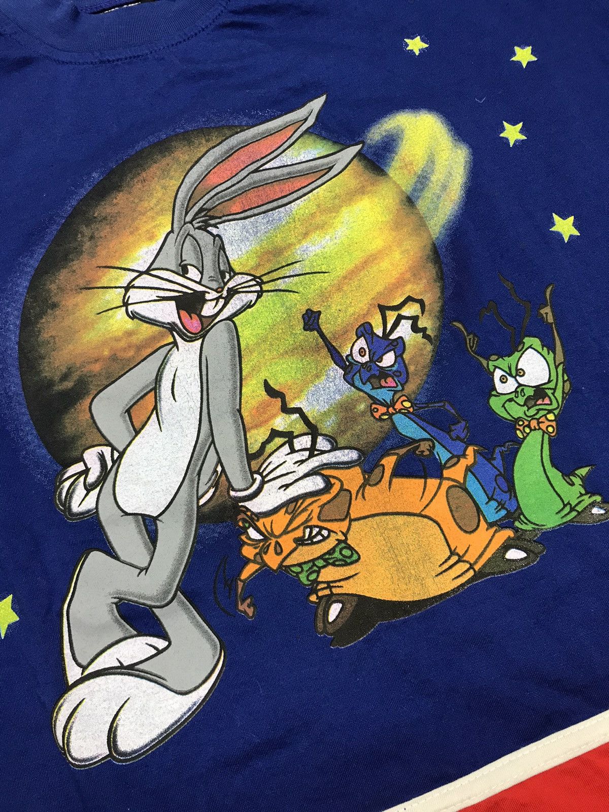 Vintage 1996 Space Jam Warner Bros Bugs Bunny Nerdlucks Monstars Grailed 