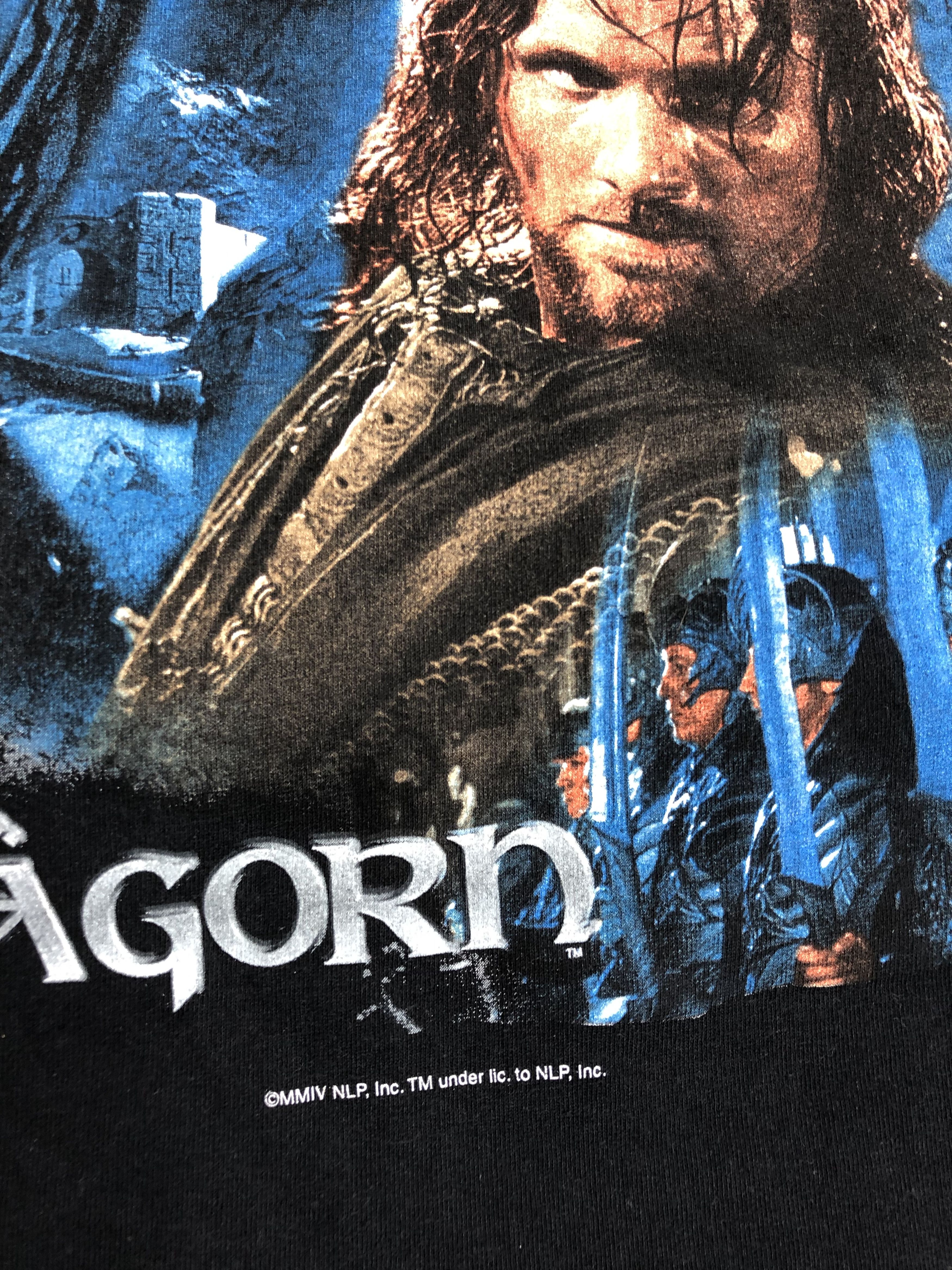 Vintage Vintage 00s The Lord Of The Rings Aragorn Size US XL / EU 56 / 4 - 4 Thumbnail