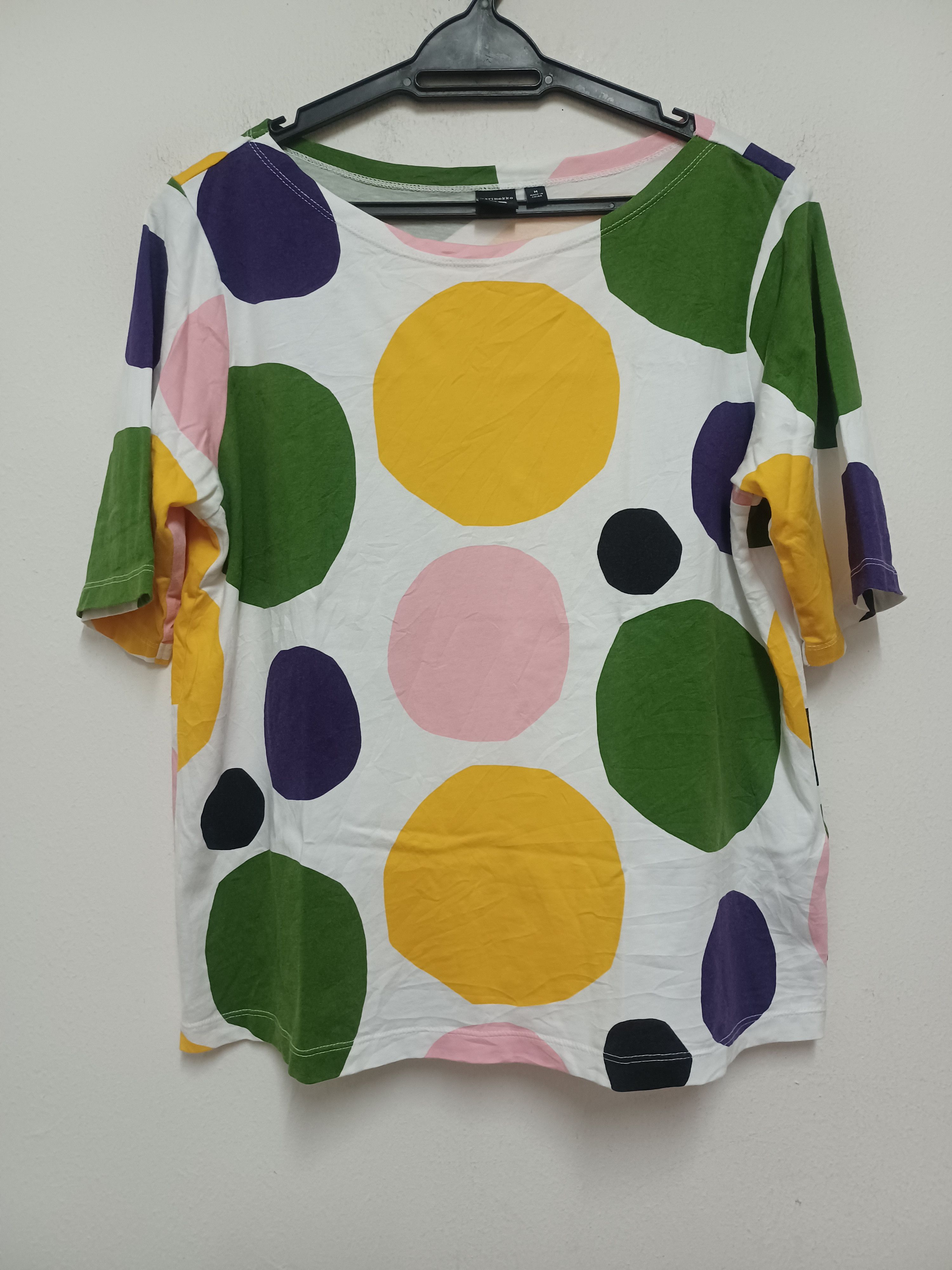MARIMEKKO X UNIQLO BIG POLKADOT SHIRT
