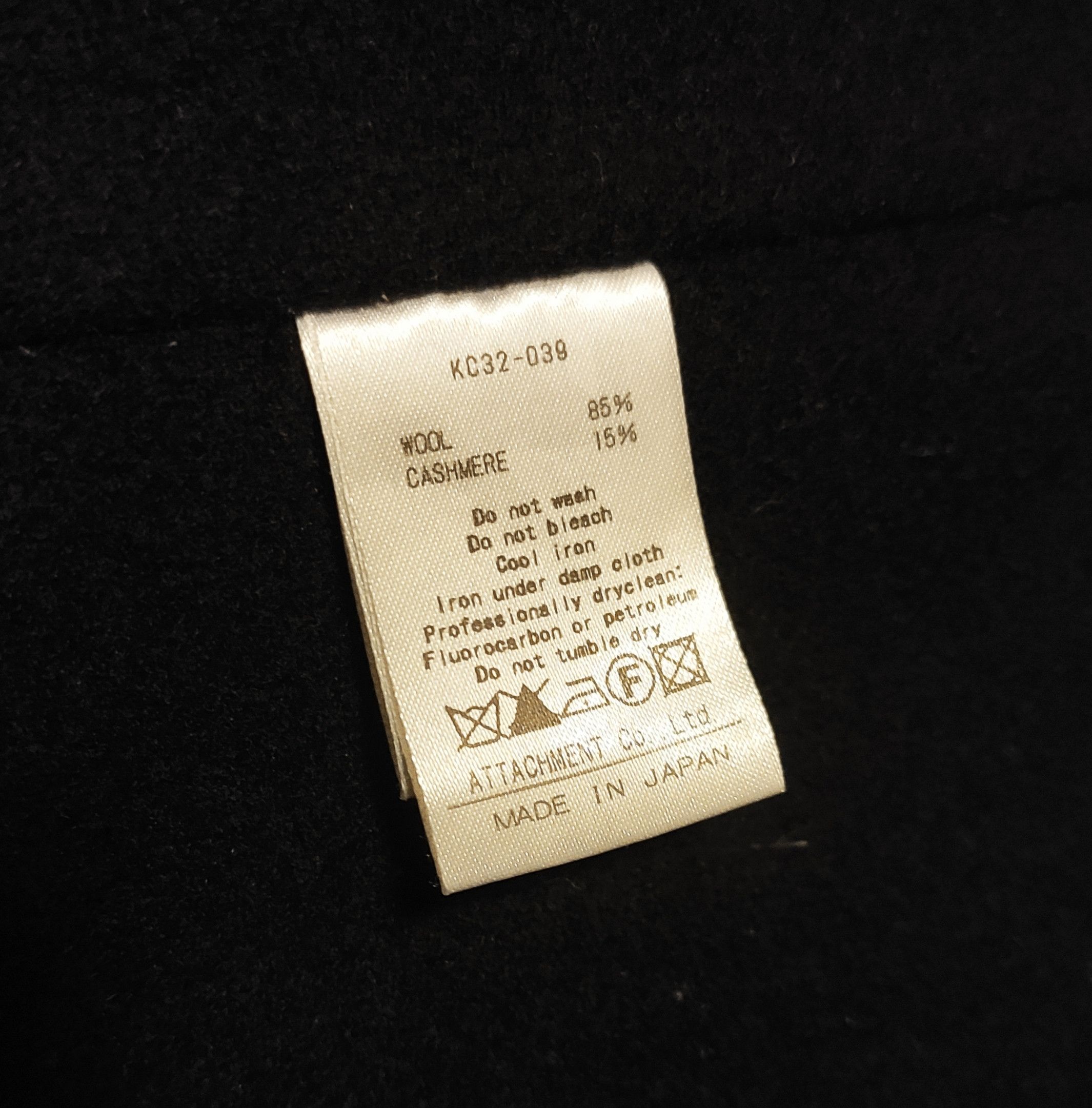 Attachment GRAIL! Wool/cashmere coat.Like Paul Harnden or Devoa Size US M / EU 48-50 / 2 - 6 Thumbnail