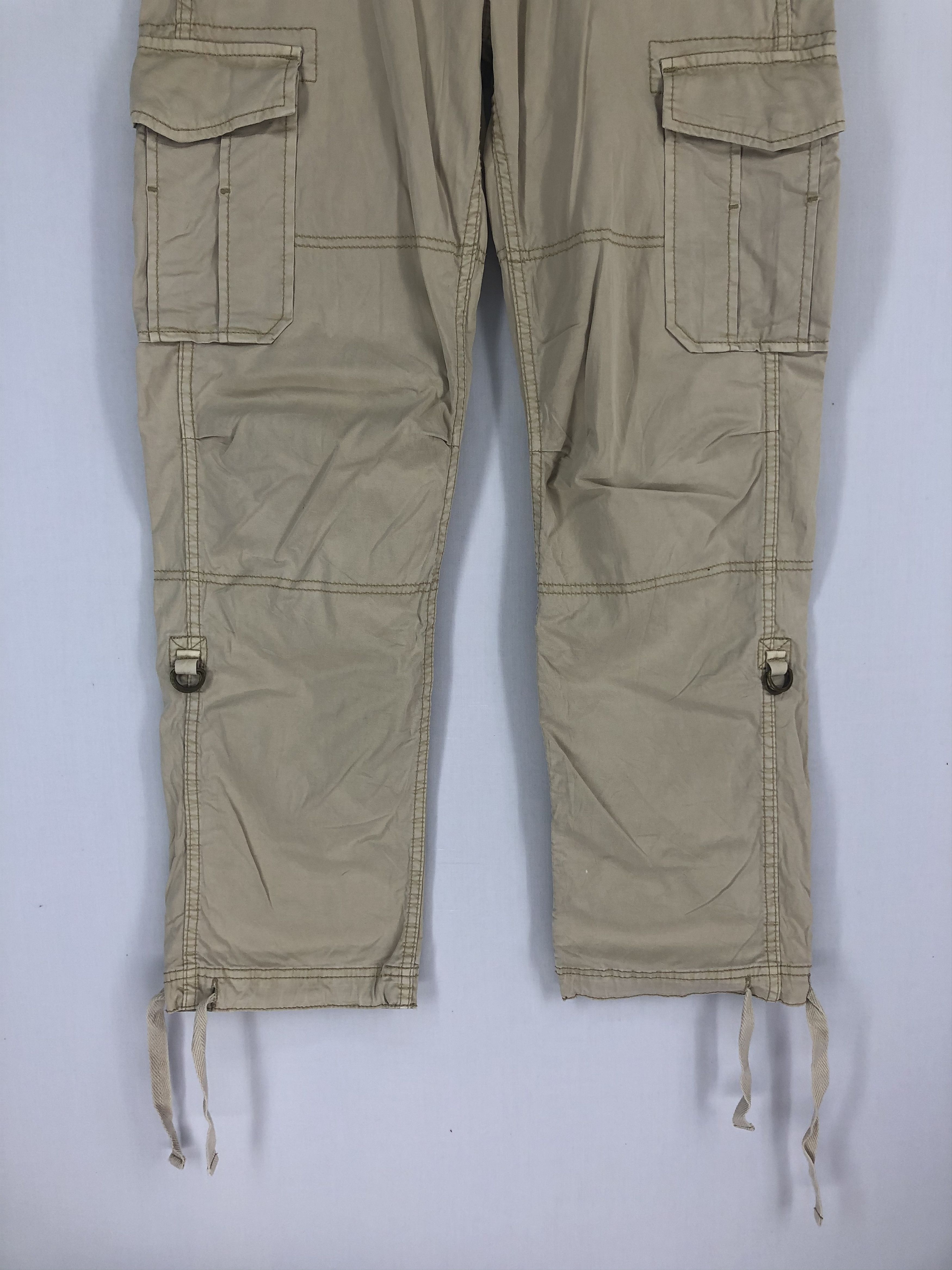Japanese Brand JAPANESE BRAND MULTIPOCKET UTILITY FADED CARGO PANTS Size US 30 / EU 46 - 5 Thumbnail
