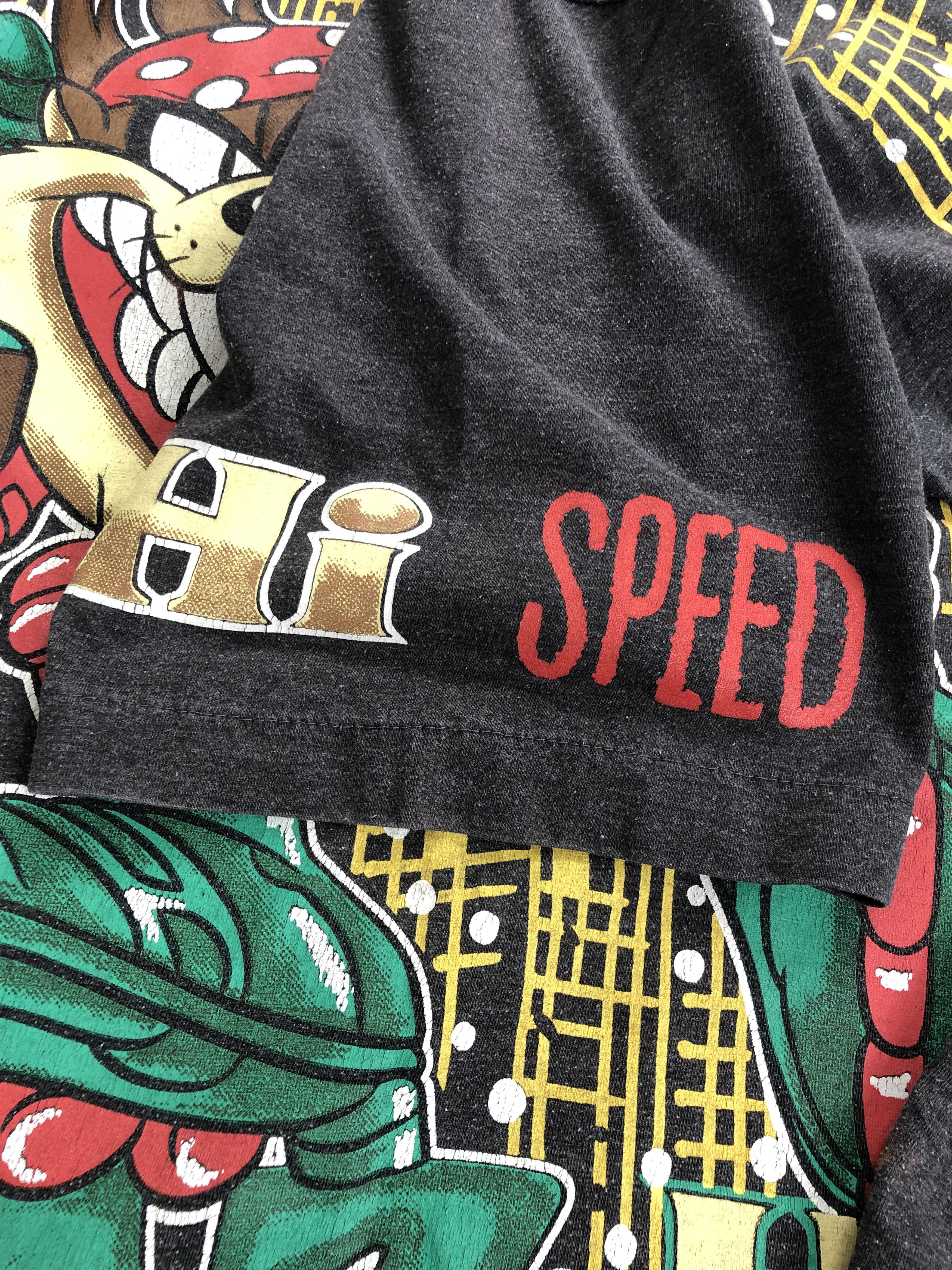 Cartoon Network Vintage 90s Taz Tazmanian Devil Speed (Space Jam King Lion) Size US L / EU 52-54 / 3 - 5 Thumbnail