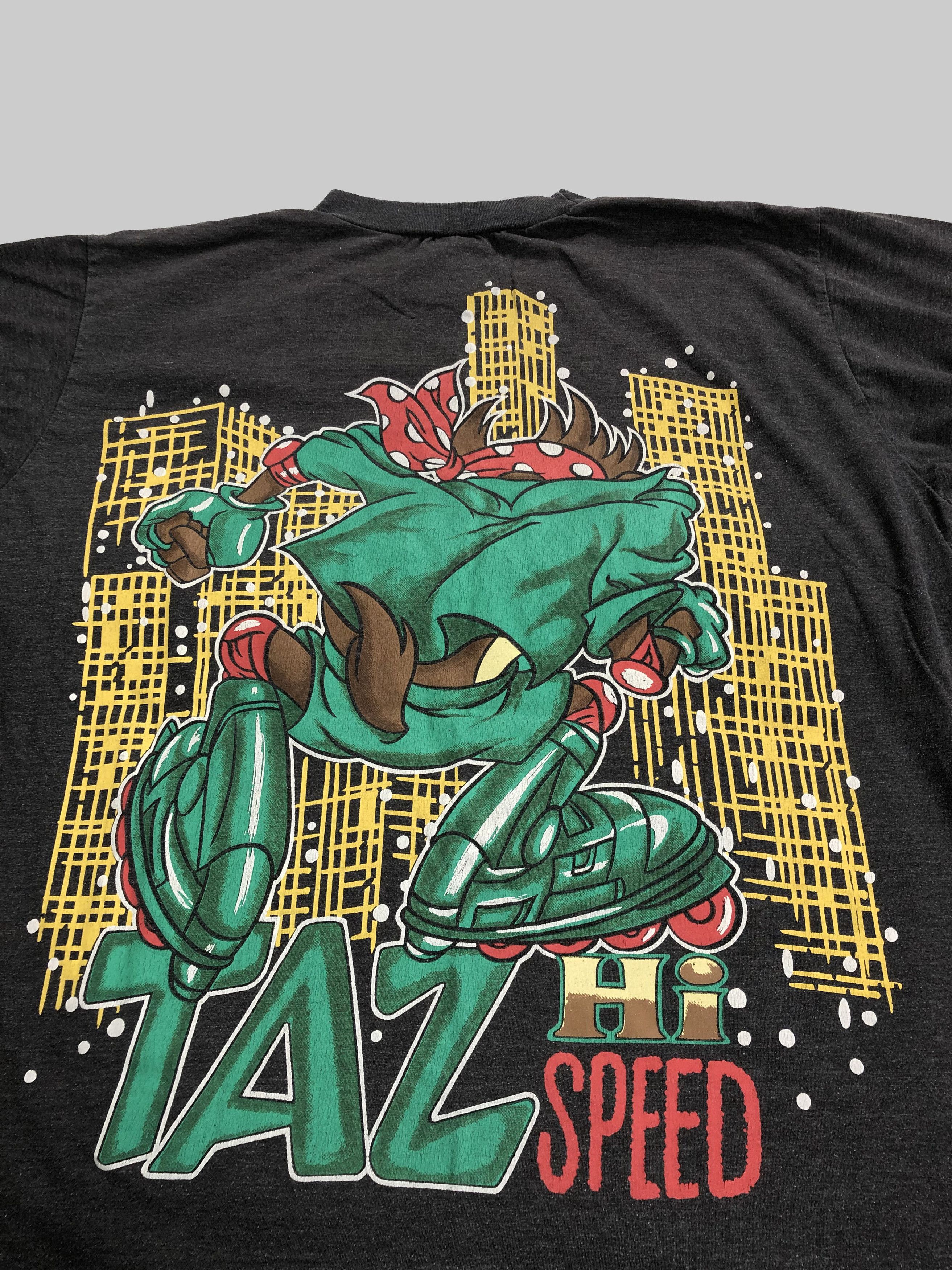 Cartoon Network Vintage 90s Taz Tazmanian Devil Speed (Space Jam King Lion) Size US L / EU 52-54 / 3 - 8 Thumbnail
