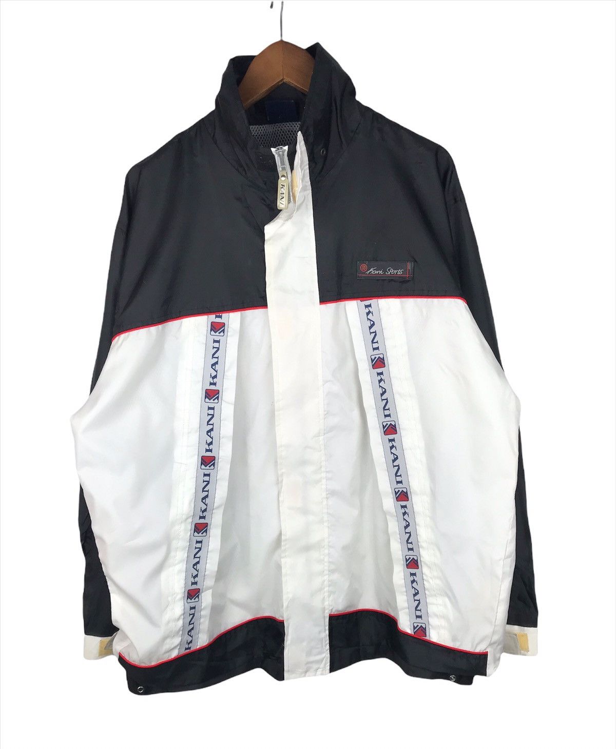 Karl Kani tape and embroidery logos light jacket/windbreaker