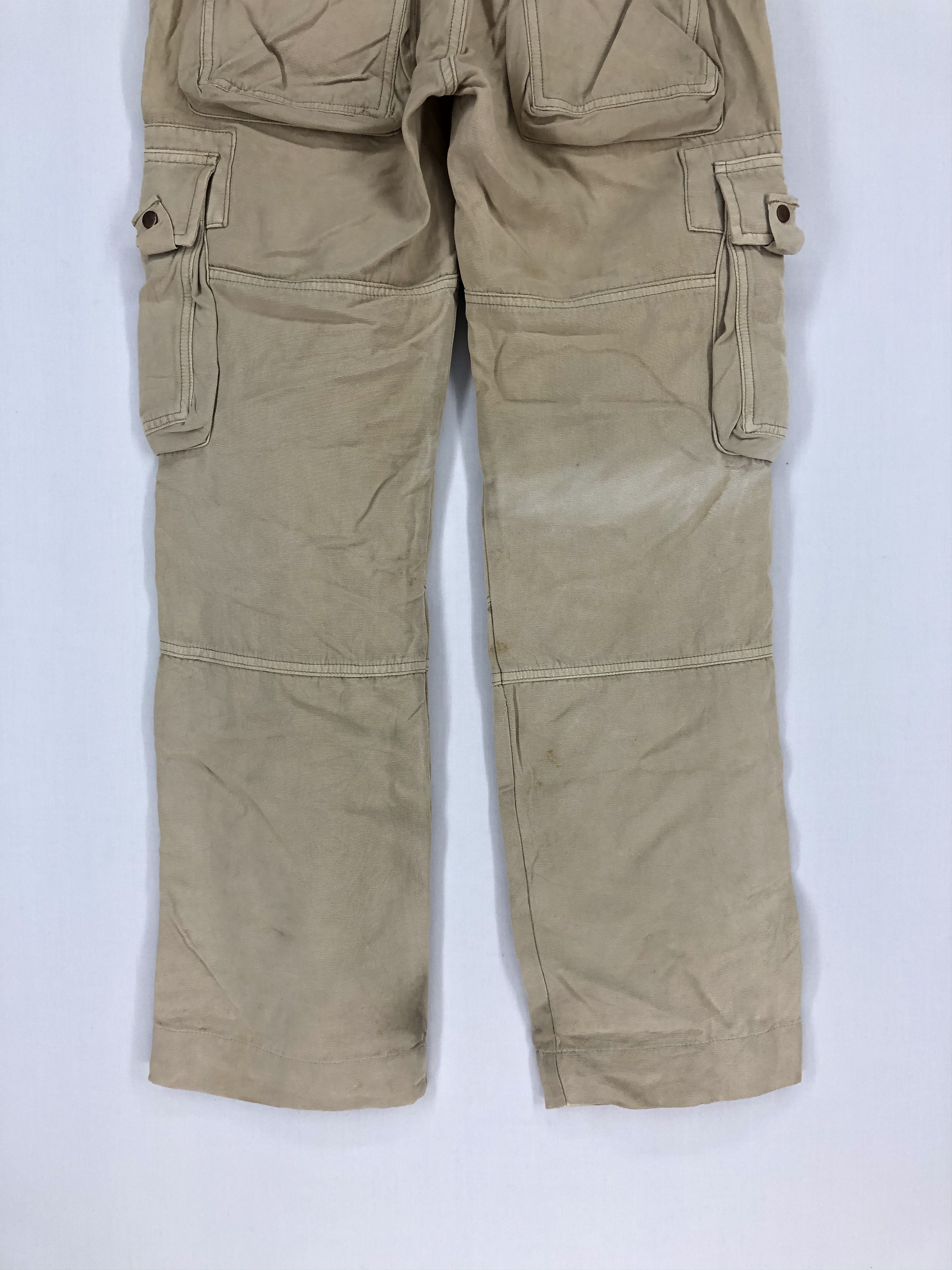 Japanese Brand × StraightFaded MINA MULTIPOCKET TACTICAL UTILITY CARGO PANTS Size US 29 - 8 Thumbnail