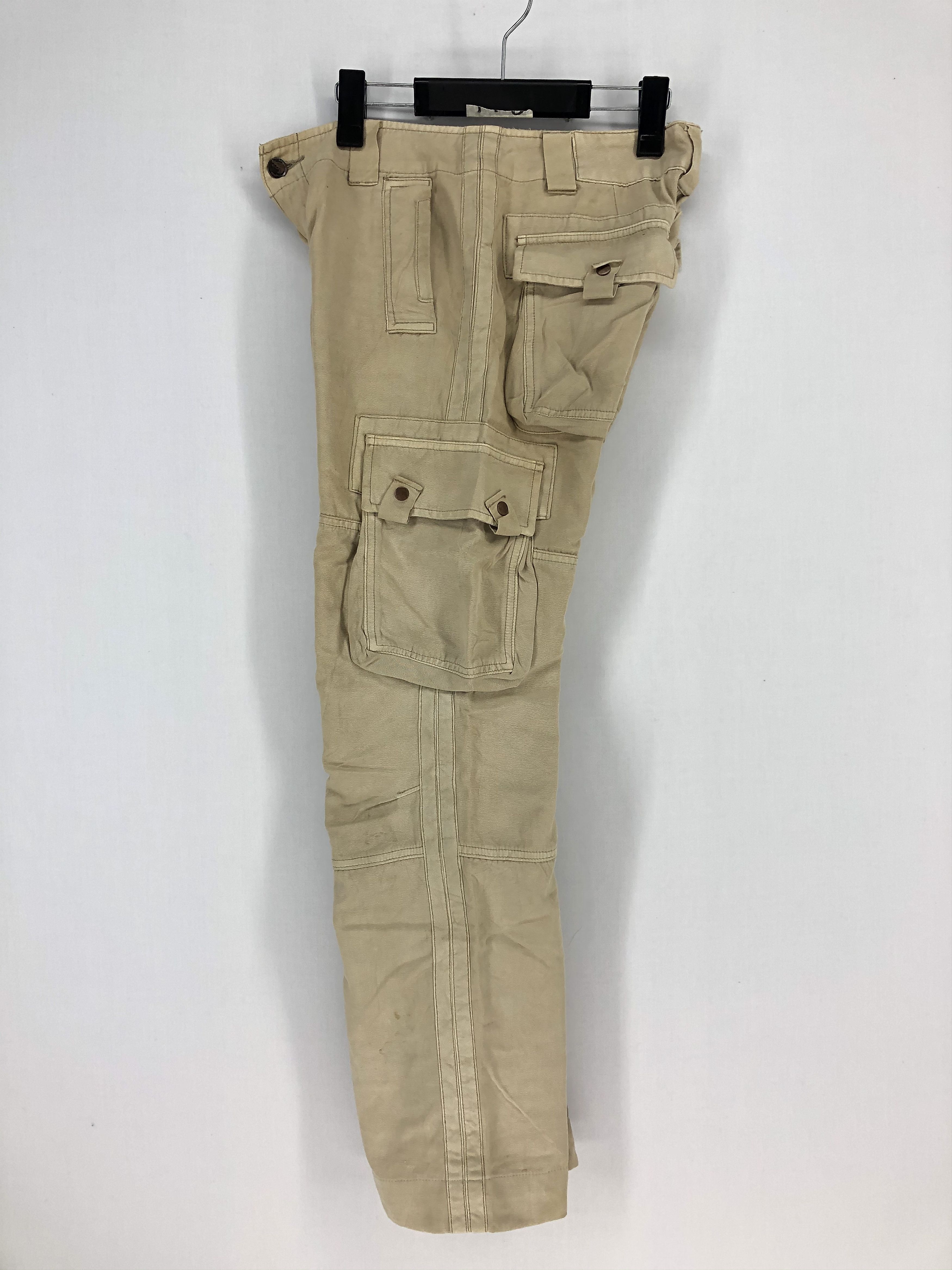 Japanese Brand × StraightFaded MINA MULTIPOCKET TACTICAL UTILITY CARGO PANTS Size US 29 - 9 Thumbnail