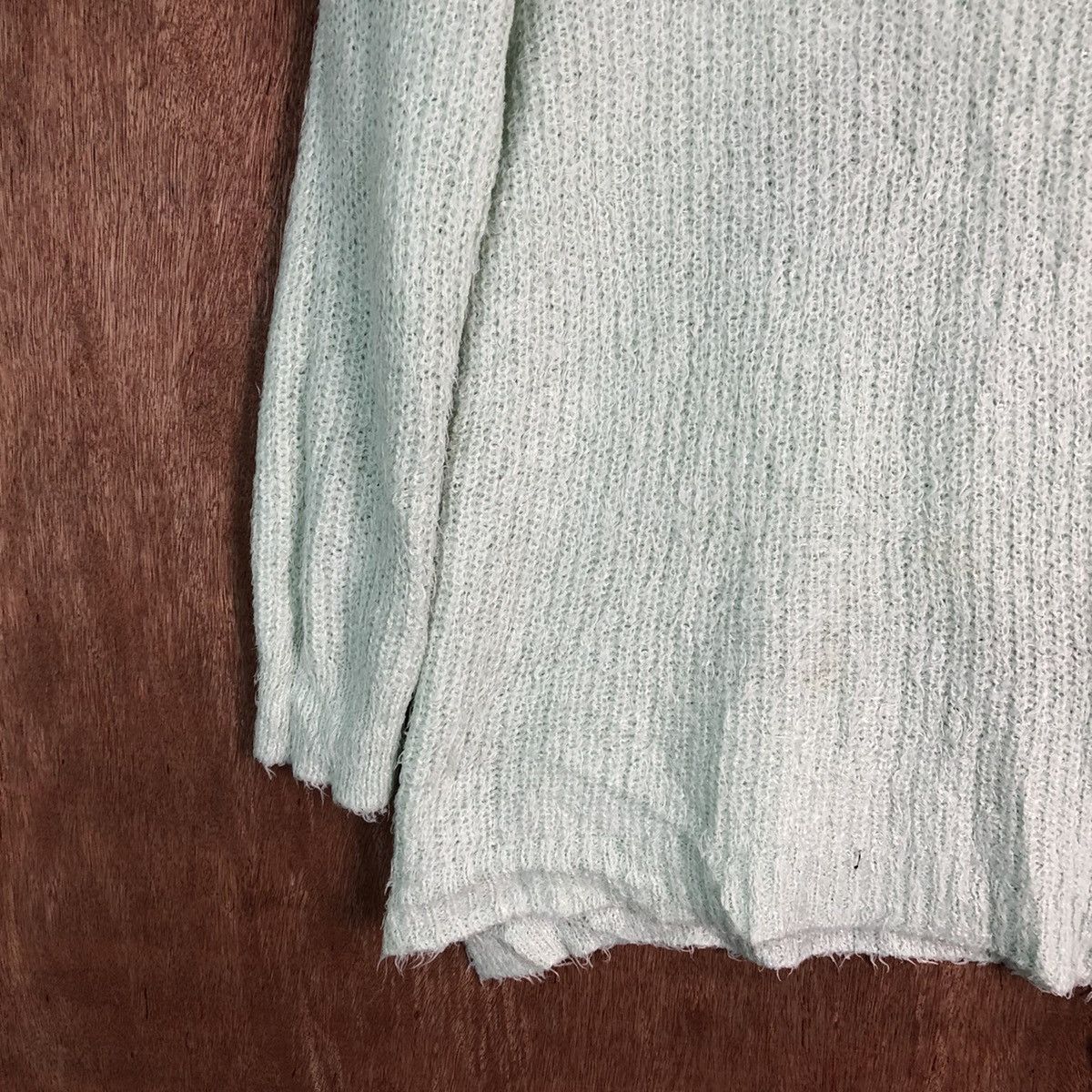 Japanese Brand Shoola Rue Shag Shaggy Fur Mohair Knitwear #6493 Size US M / EU 48-50 / 2 - 4 Thumbnail