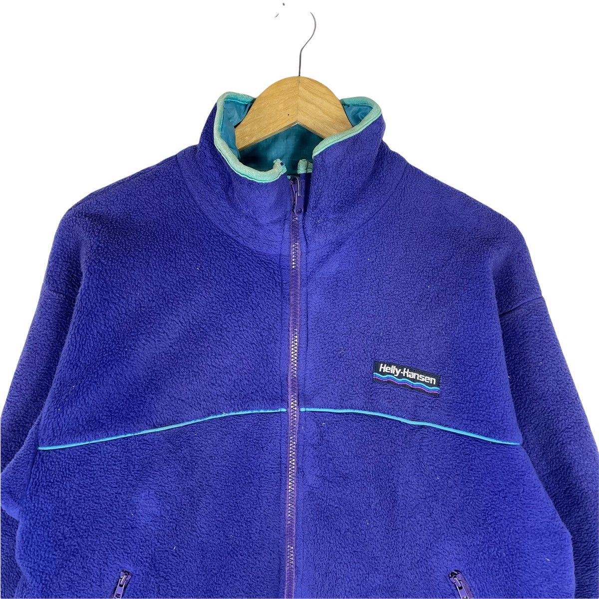 Helly Hansen ☀️HELLY HANSEN Fleece Reversible Zipper Jacker Size US M / EU 48-50 / 2 - 3 Thumbnail