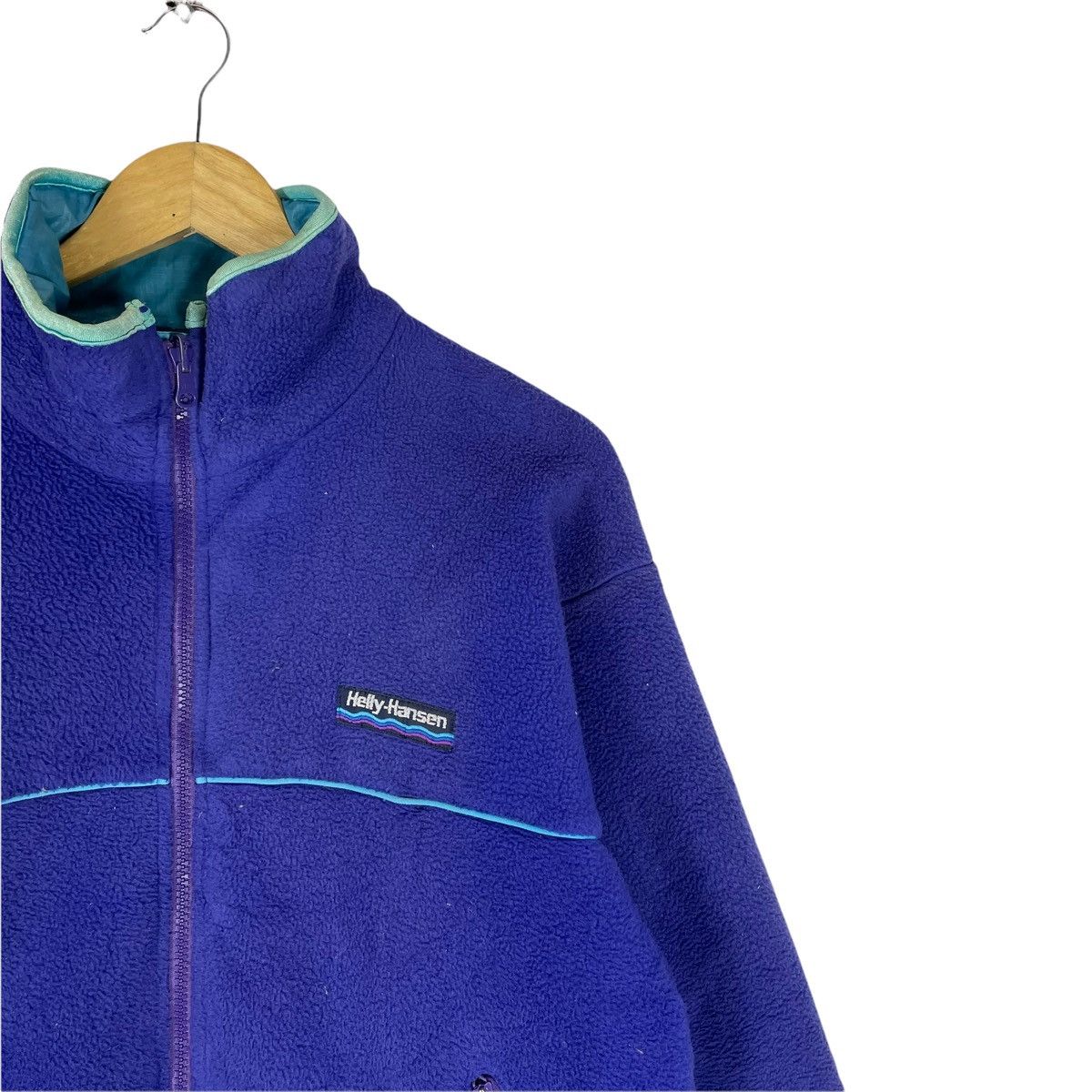 Helly Hansen ☀️HELLY HANSEN Fleece Reversible Zipper Jacker Size US M / EU 48-50 / 2 - 4 Thumbnail