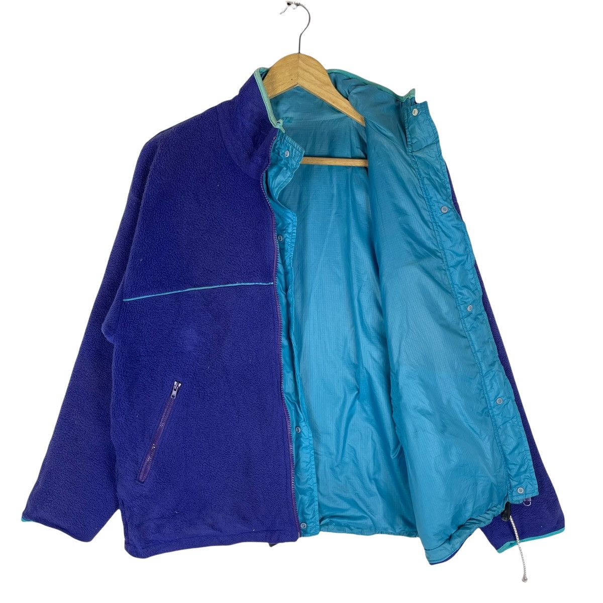 Helly Hansen ☀️HELLY HANSEN Fleece Reversible Zipper Jacker Size US M / EU 48-50 / 2 - 2 Thumbnail