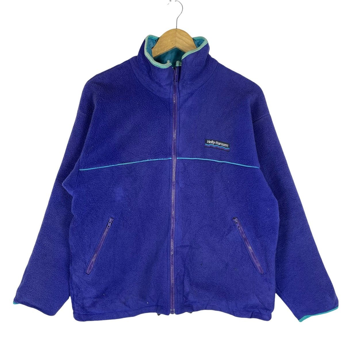 Helly Hansen ☀️HELLY HANSEN Fleece Reversible Zipper Jacker Size US M / EU 48-50 / 2 - 1 Thumbnail