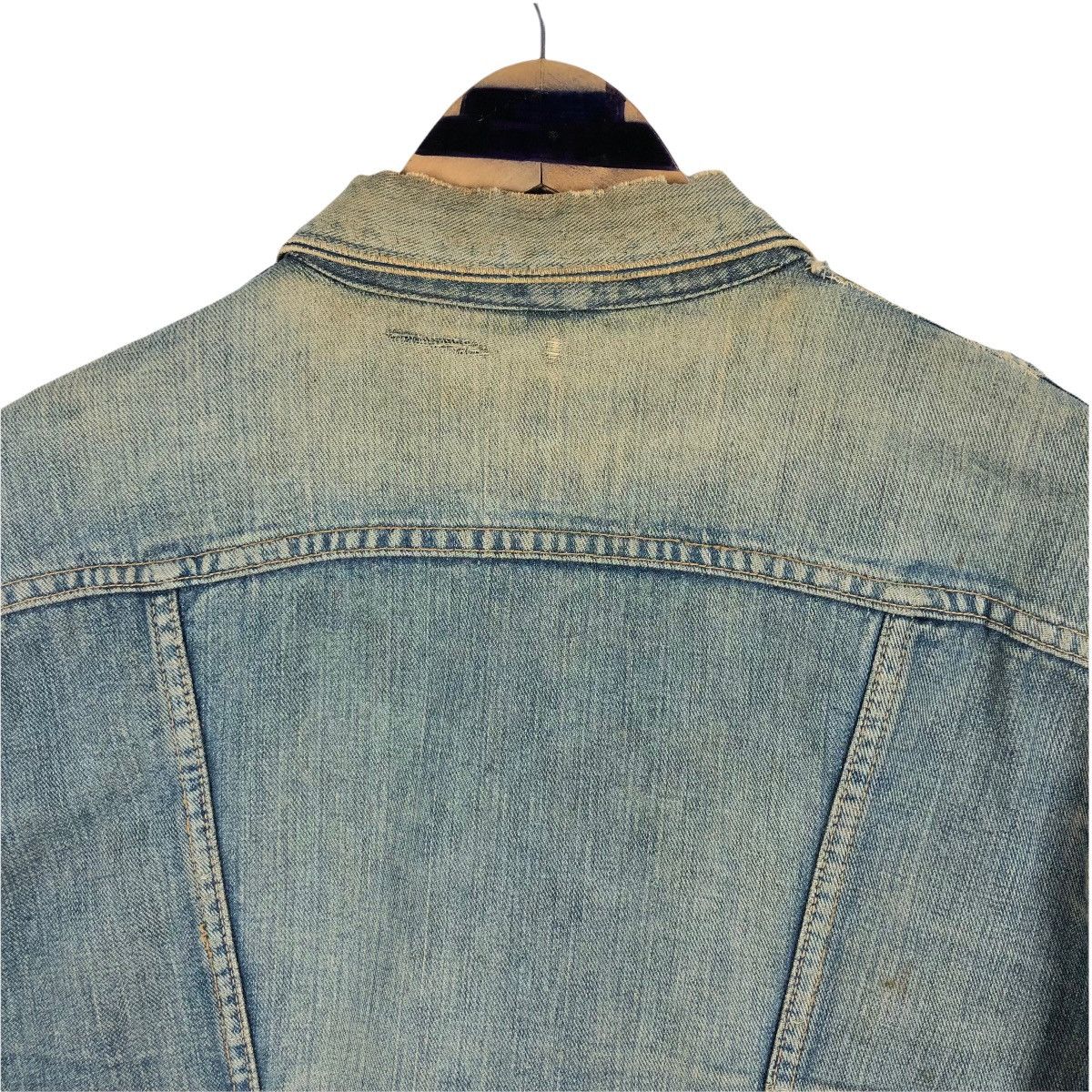 Vintage Vintage 90s Maverick Denim Jacket Button Up Size US L / EU 52-54 / 3 - 11 Thumbnail