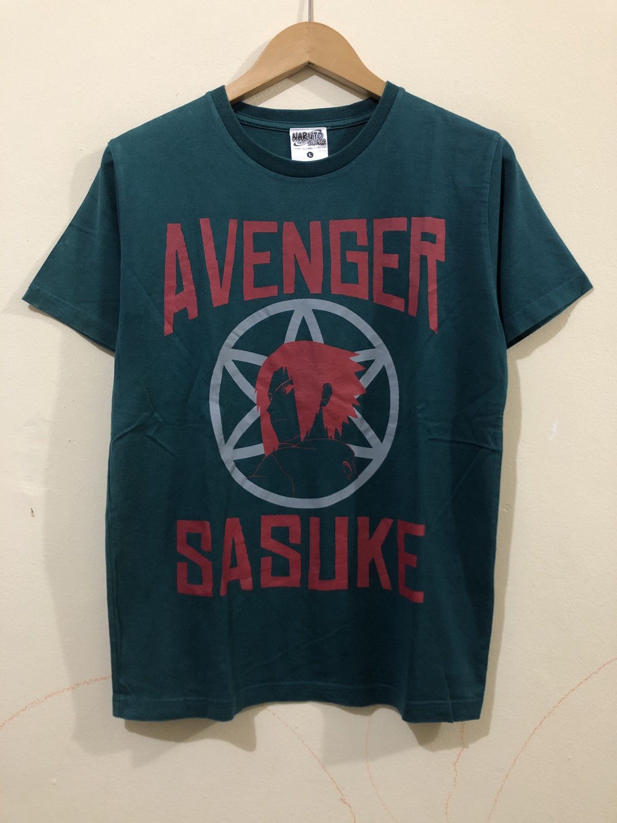 Anime × Japanese Brand Naruto Avenger Sasuke T-Shirt Size US L / EU 52-54 / 3 - 1 Thumbnail
