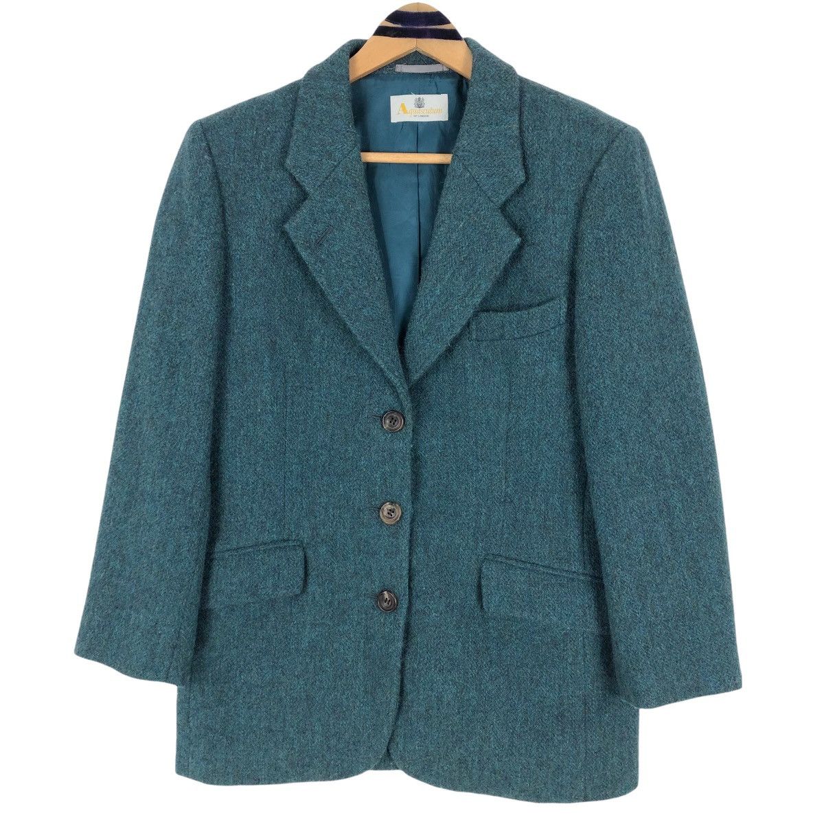 Aquascutum Vintage Aquascutum Of London Tweed Coat Size 40S - 1 Thumbnail