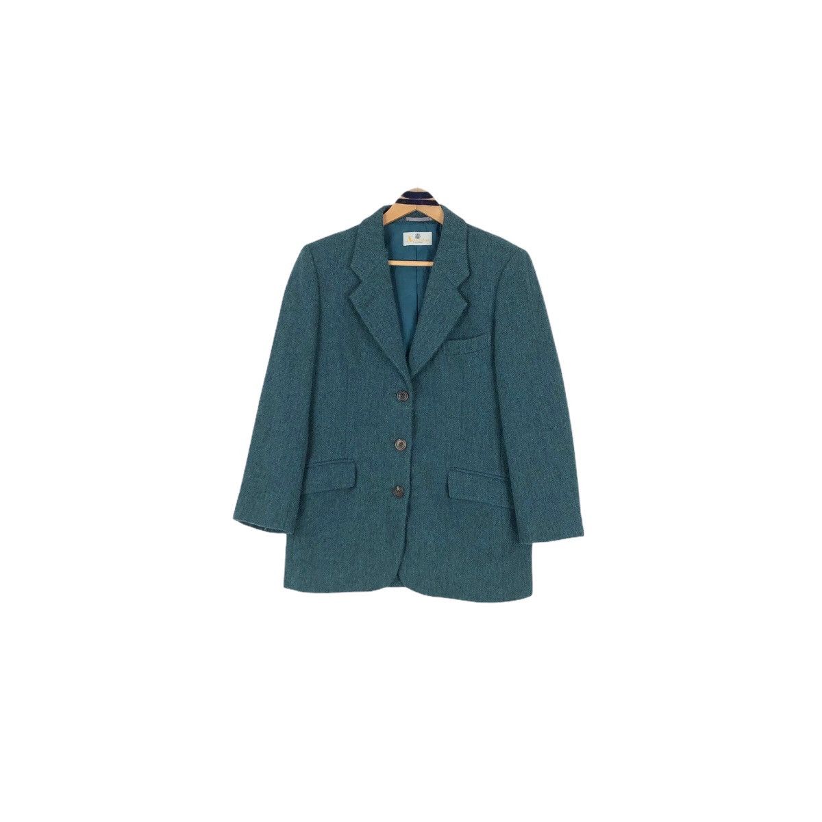 Aquascutum Vintage Aquascutum Of London Tweed Coat Size 40S - 2 Thumbnail