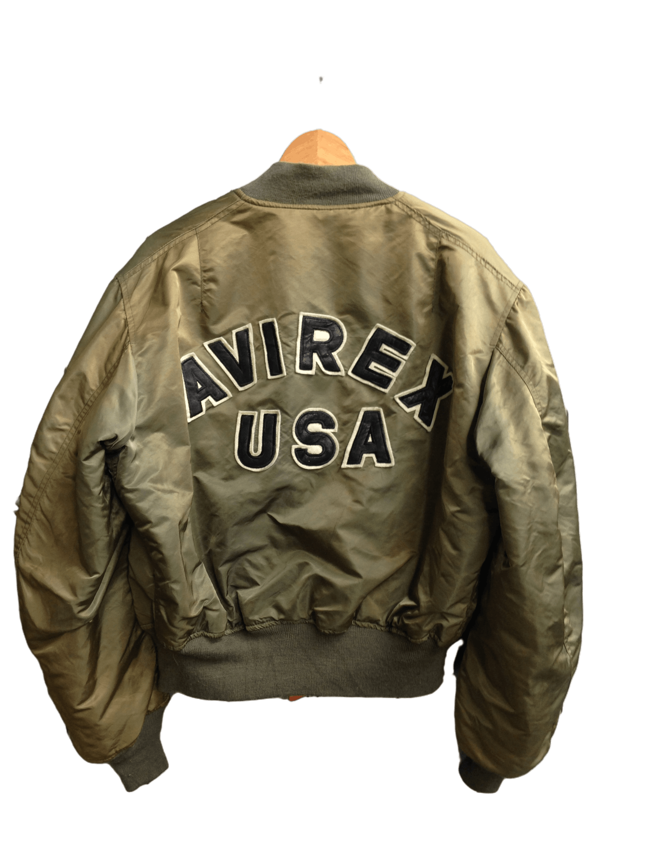 Vintage Avirex Faded Reversible Bomber Jacket | Grailed