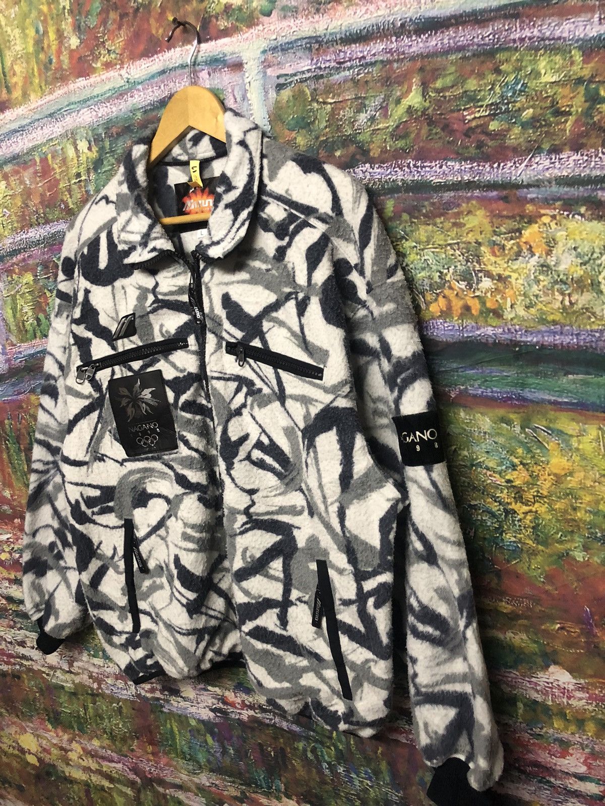 Mizuno Vintage mizuno nagano olympic 1998 fleece jacket Size US L / EU 52-54 / 3 - 5 Thumbnail