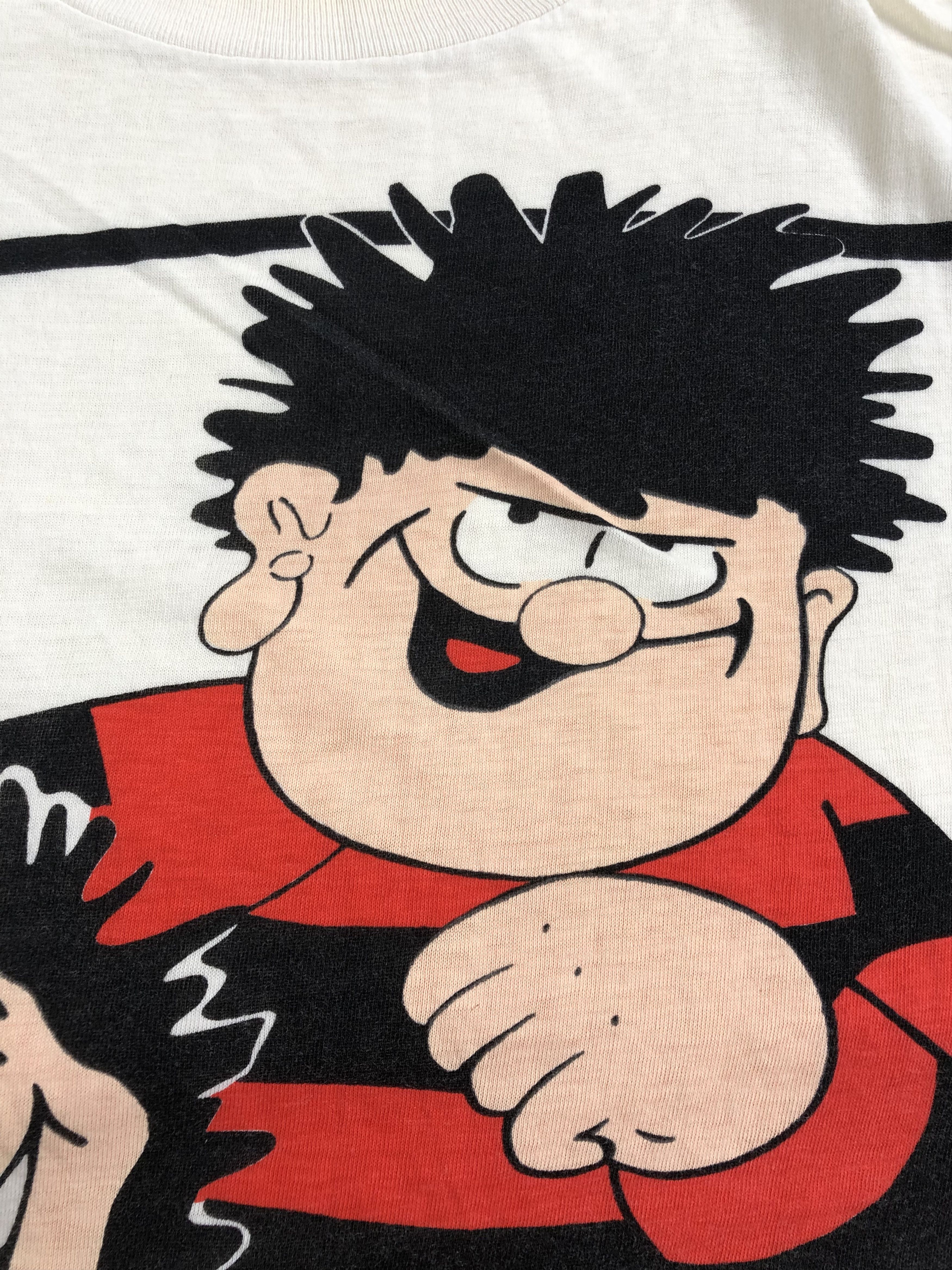 Cartoon Network Vintage 1989 Dennis the Menace The Beano Minnie the Minx Size US L / EU 52-54 / 3 - 3 Thumbnail