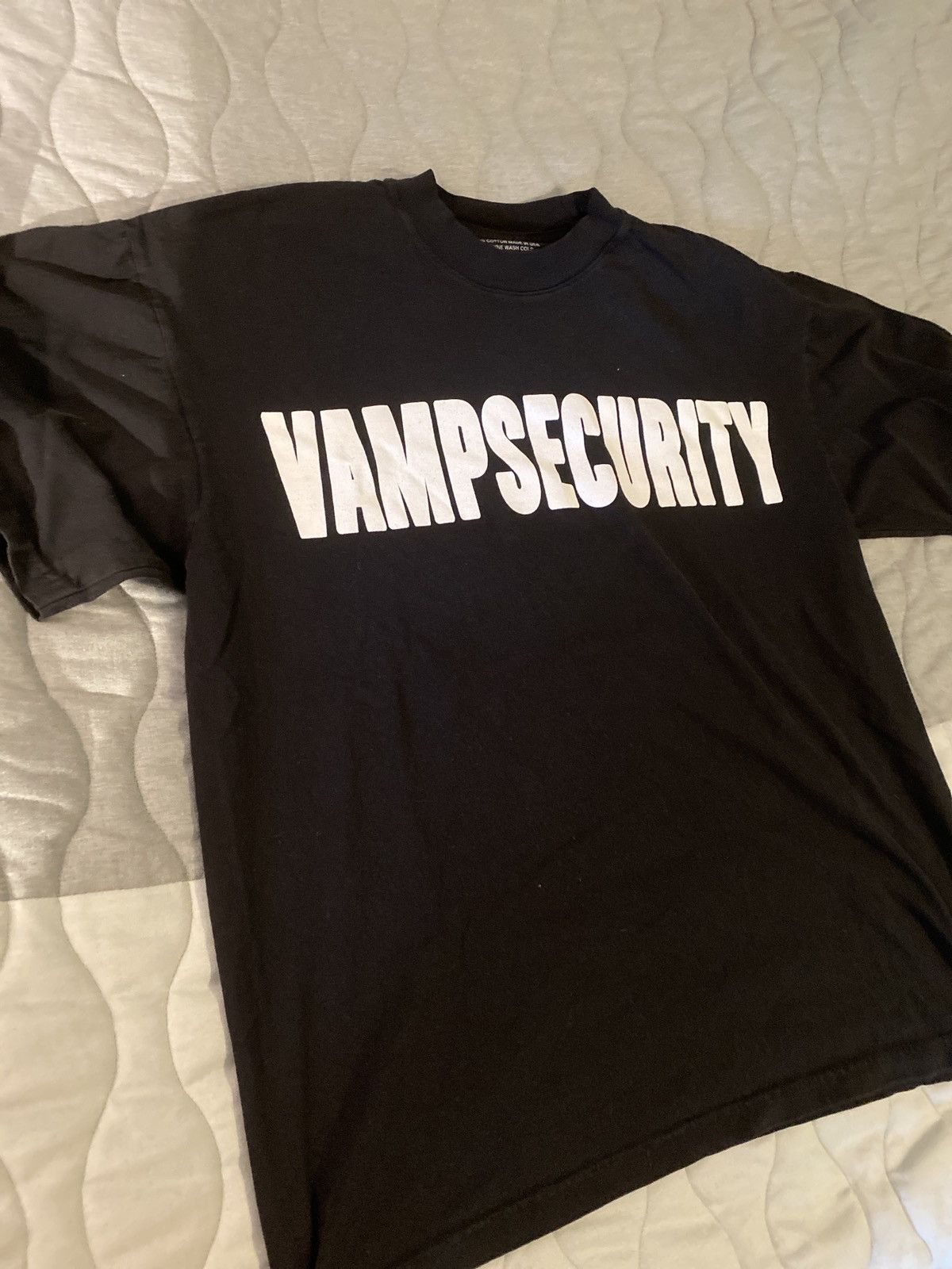 Rare VAMP SECURITY Playboi Carti Tour Merch Tee | Grailed