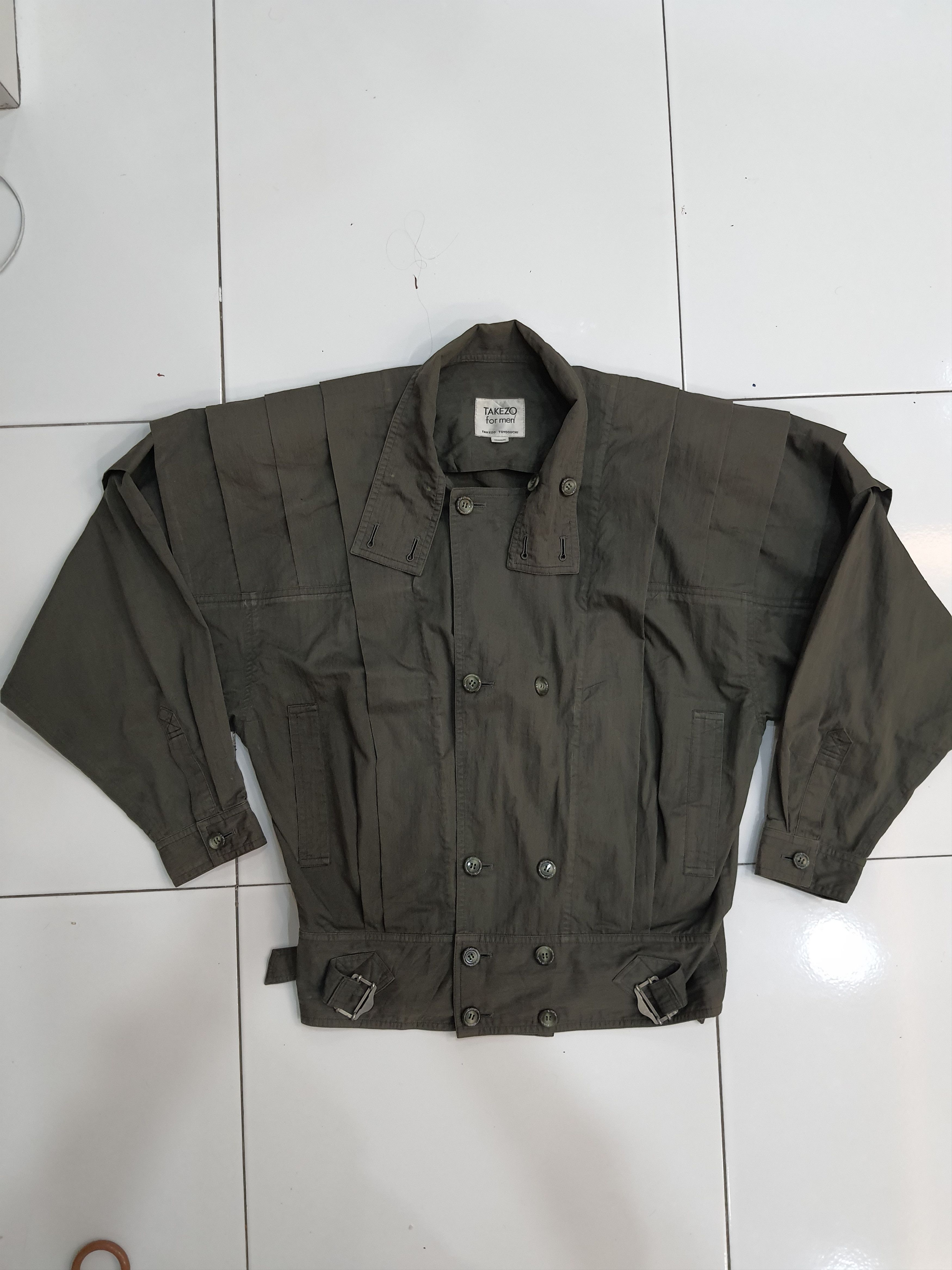 Designer × Japanese Brand Rare Takezo Toyoguchi Skyline Jacket 