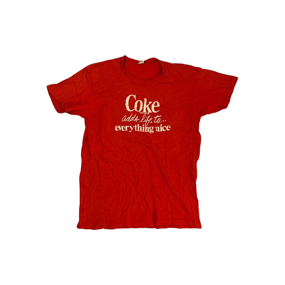 Coca Cola × Hanes × Vintage 70s Coca Cola Tee Size US S / EU 44-46 / 1 - 1 Thumbnail