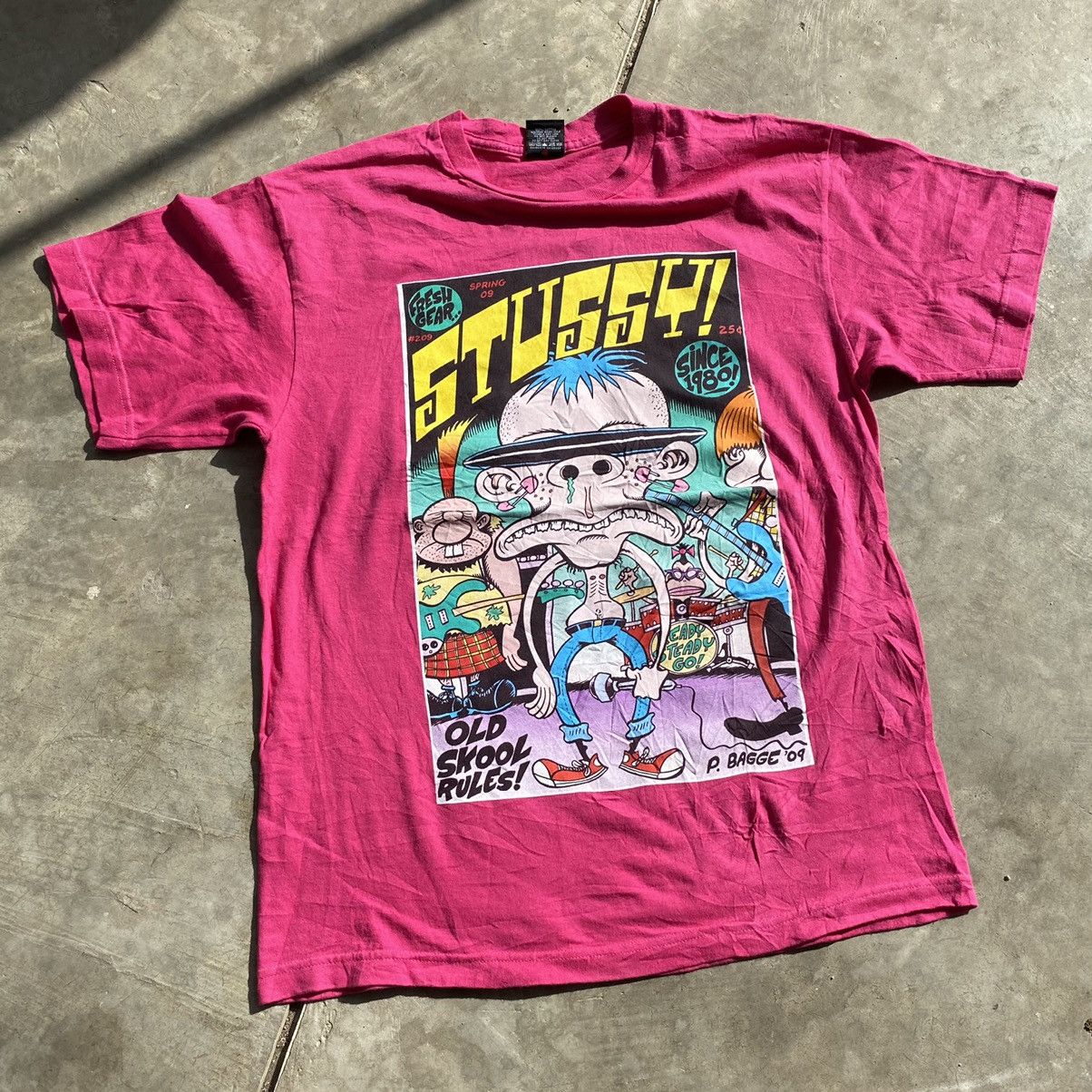 Streetwear × Stussy × Vintage Stussy X Peter Bagge Punk Comic (Artist ...