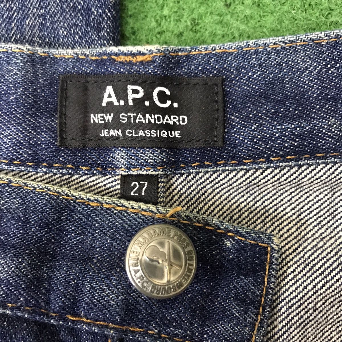 A.P.C. Nice Faded A.P.C New Standard Denim Selvedge Slim Size US 30 / EU 46 - 16 Thumbnail