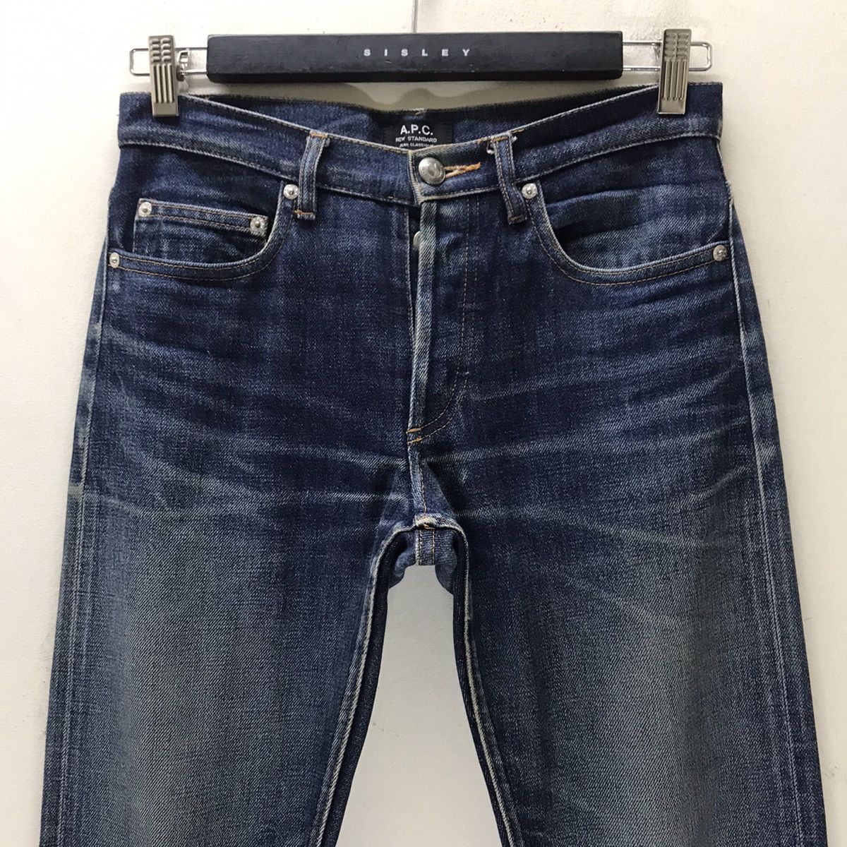 A.P.C. Nice Faded A.P.C New Standard Denim Selvedge Slim Size US 30 / EU 46 - 3 Thumbnail