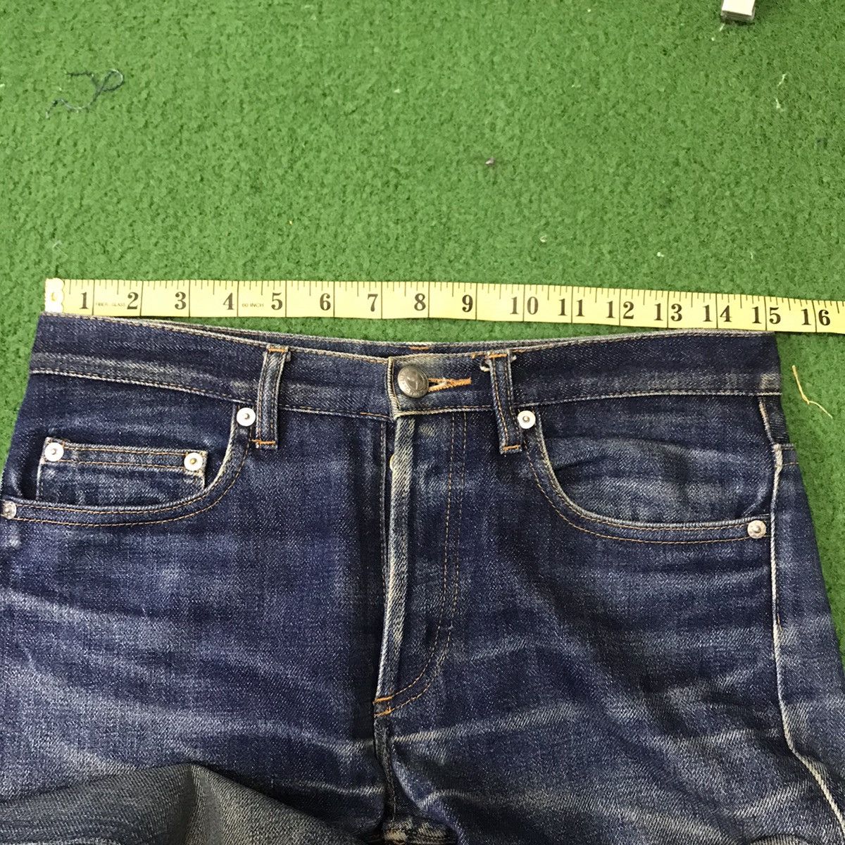 A.P.C. Nice Faded A.P.C New Standard Denim Selvedge Slim Size US 30 / EU 46 - 19 Thumbnail