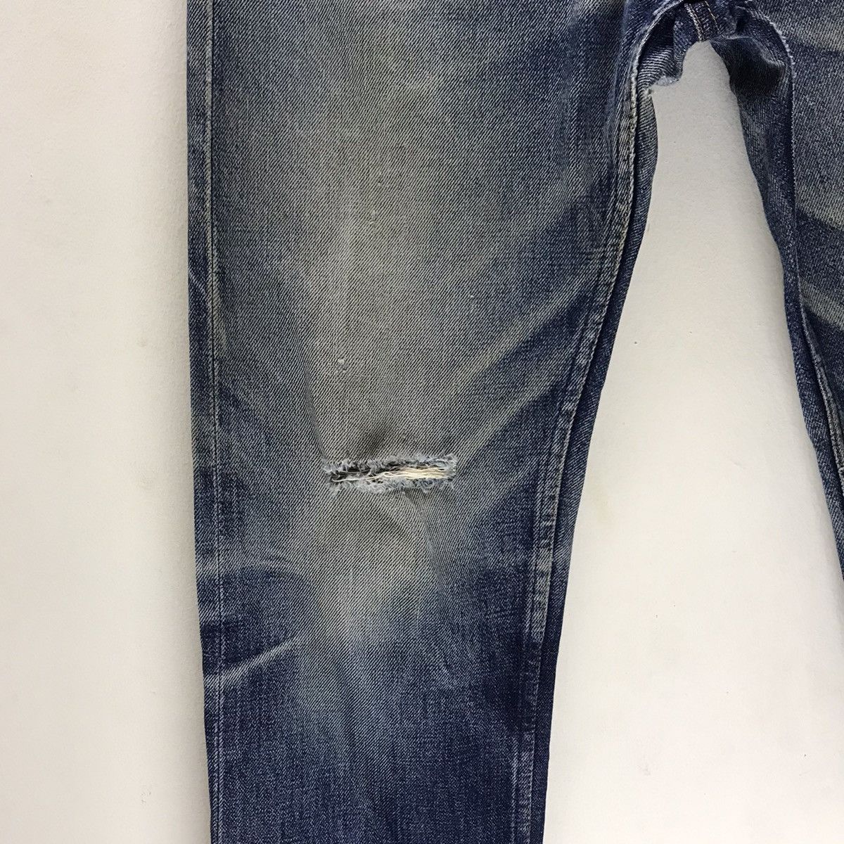 A.P.C. A.P.C Thrashed Denim Selvedge Jeans Size US 30 / EU 46 - 4 Thumbnail