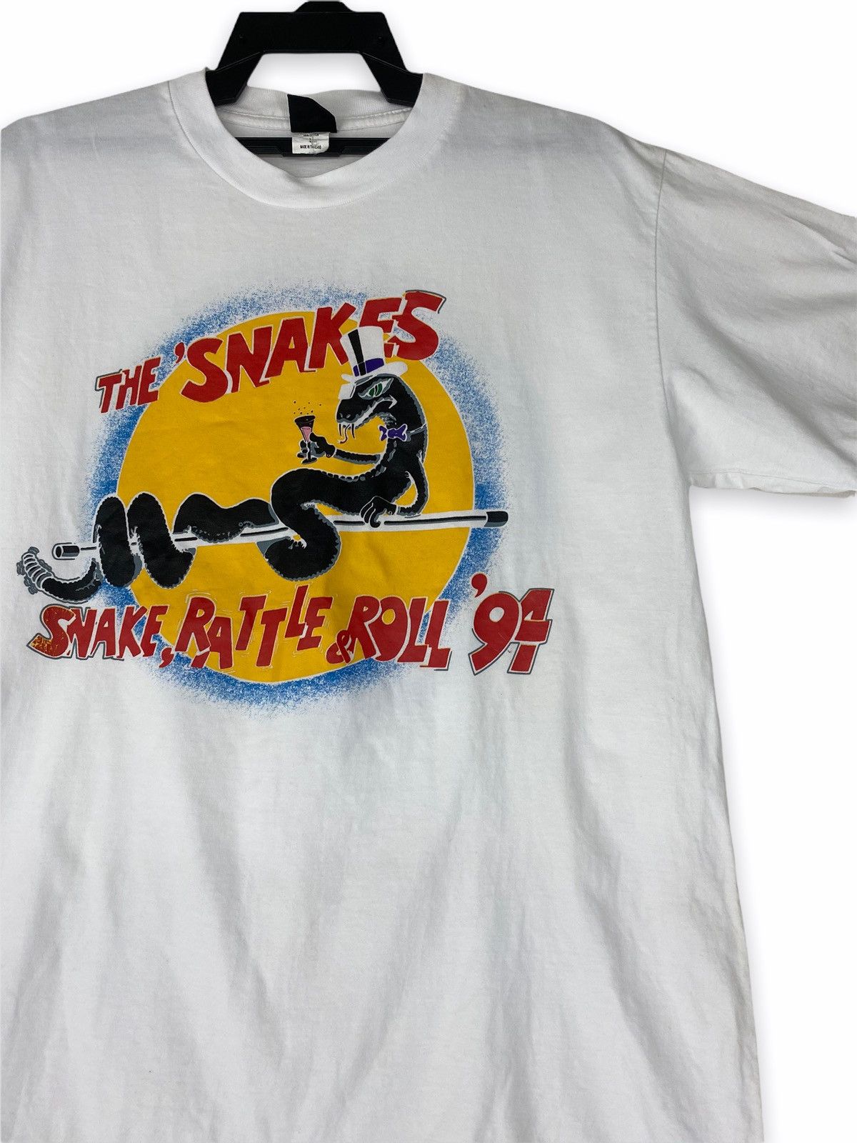 Band Tees × Vintage Vintage 1994 the snakes Size US L / EU 52-54 / 3 - 2 Thumbnail