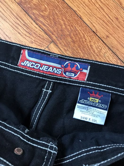 Vintage Vintage JNCO Black Denim Dragon Peace Yin Yang Skate Jeans ...