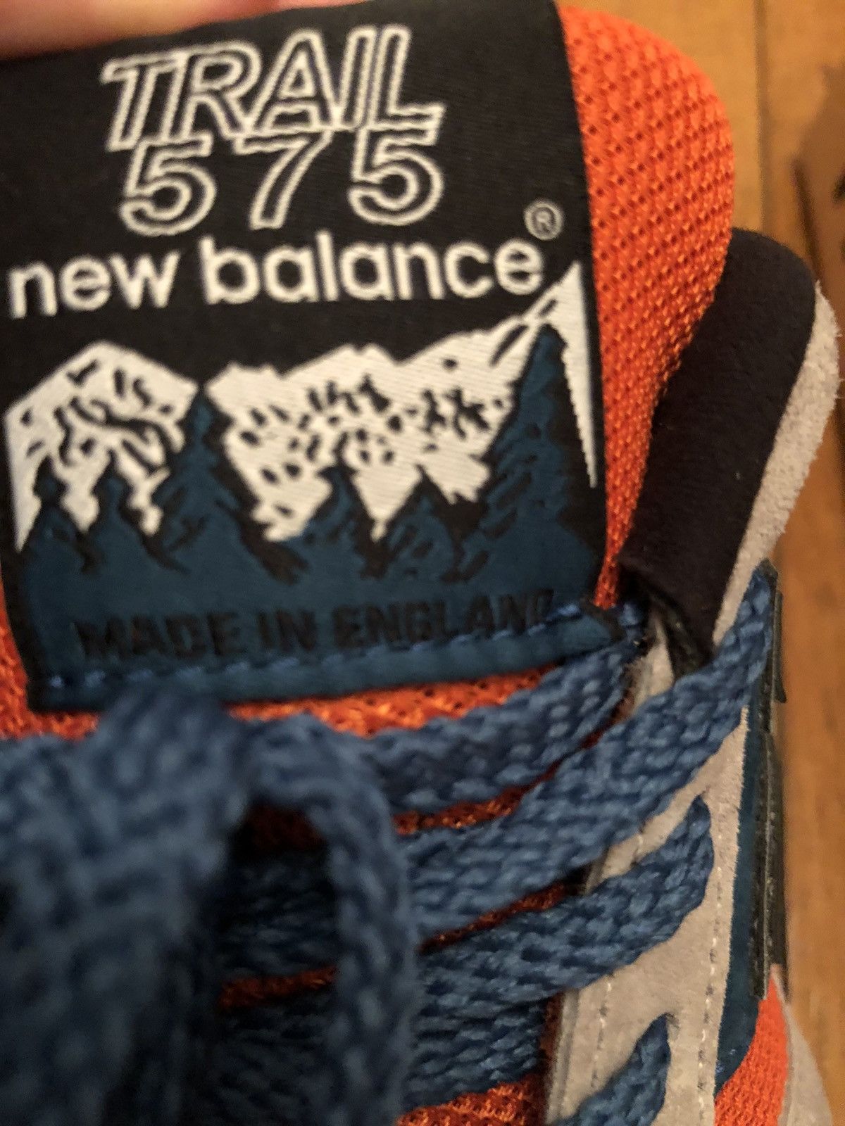 New Balance New Balance Made in UK 575 - Orange/Black Size US 8.5 / EU 41-42 - 3 Thumbnail