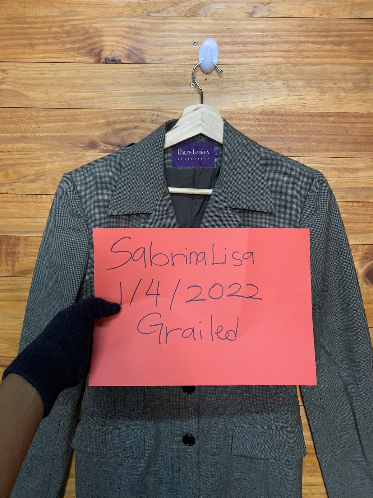 Ralph Lauren Purple Label × Vintage Vintage Polo Ralph Lauren Purple Label Coat Size 7 Size US XS / EU 42 / 0 - 10 Thumbnail