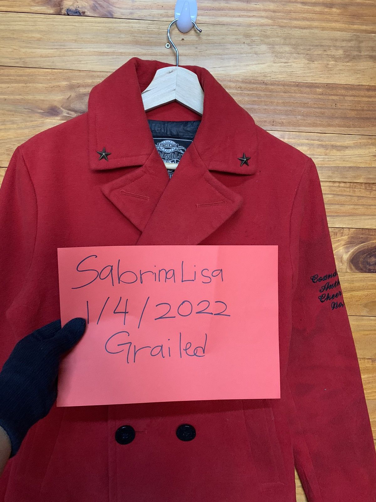 Japanese Brand Coco And Lu Wool Pea Coat Size US S / EU 44-46 / 1 - 4 Thumbnail