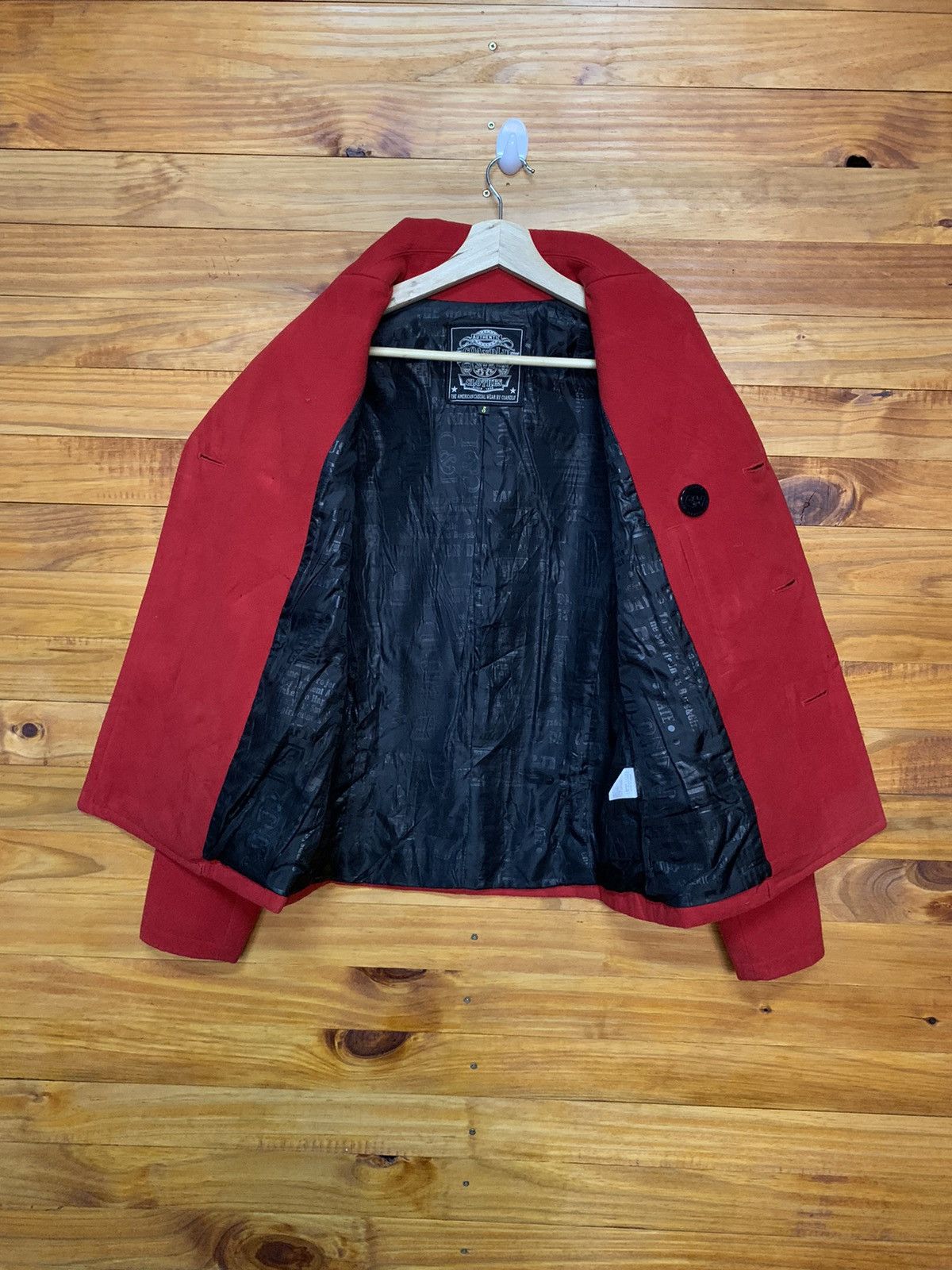 Japanese Brand Coco And Lu Wool Pea Coat Size US S / EU 44-46 / 1 - 12 Thumbnail