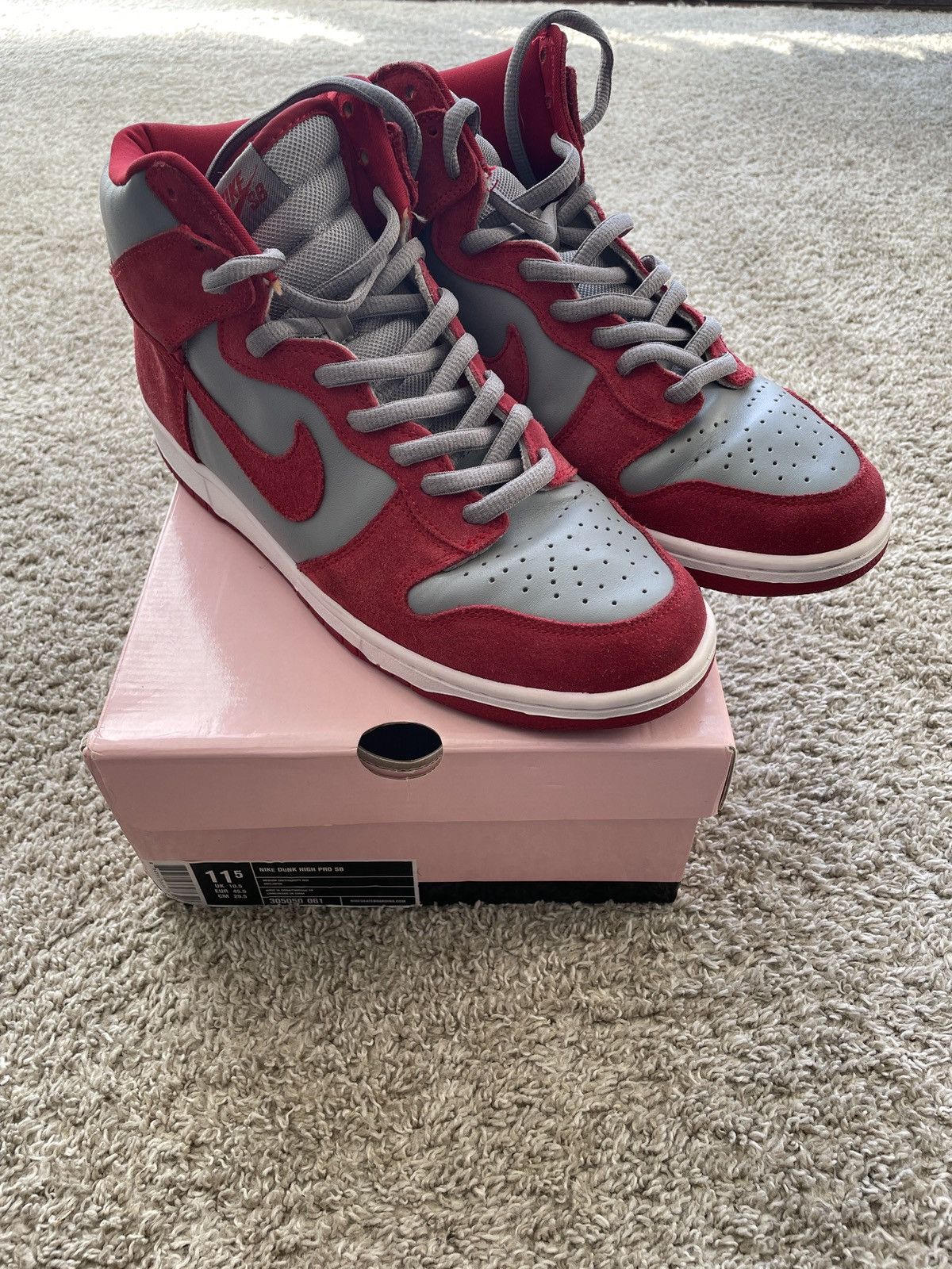 Nike Dunk High Pro SB UNLV Grailed